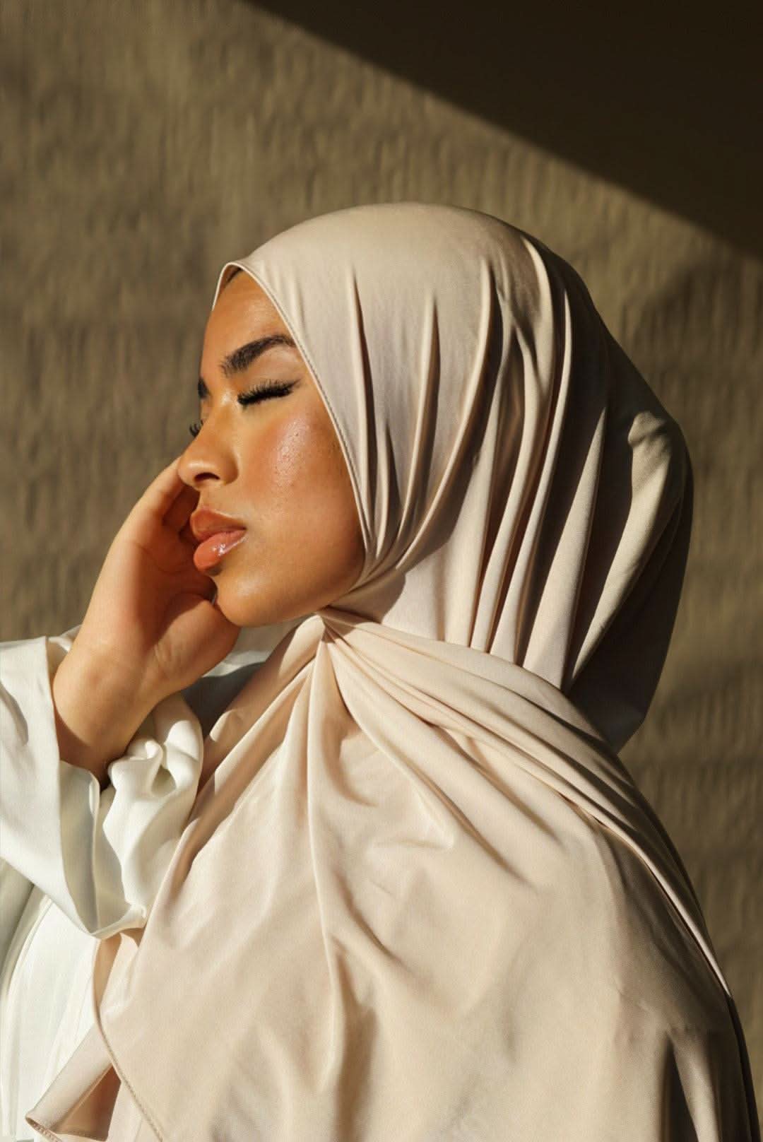 Satin Premium Jersey - desert - Losyana.Shop