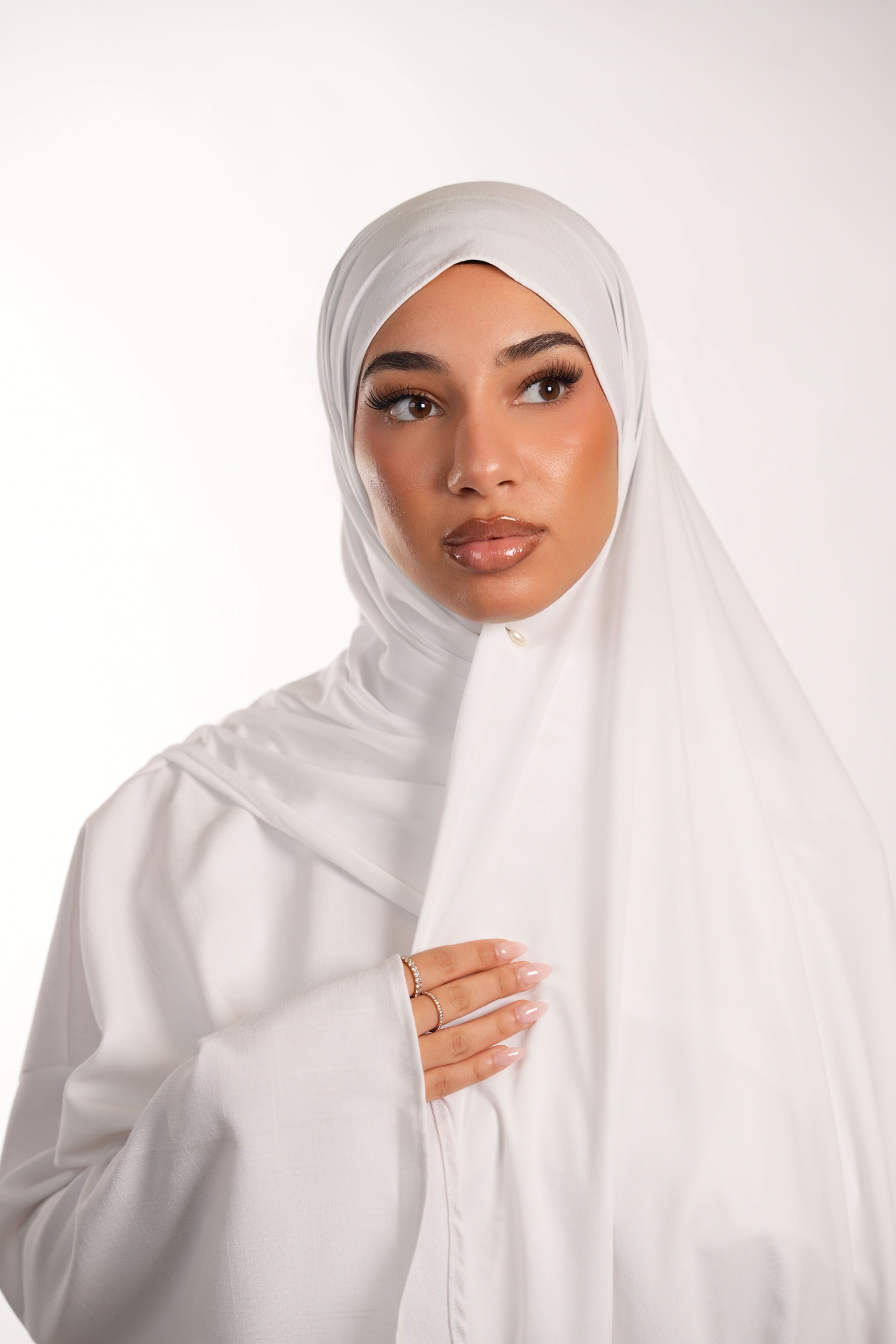 Premium Jersey Line - white - Losyana.Shop