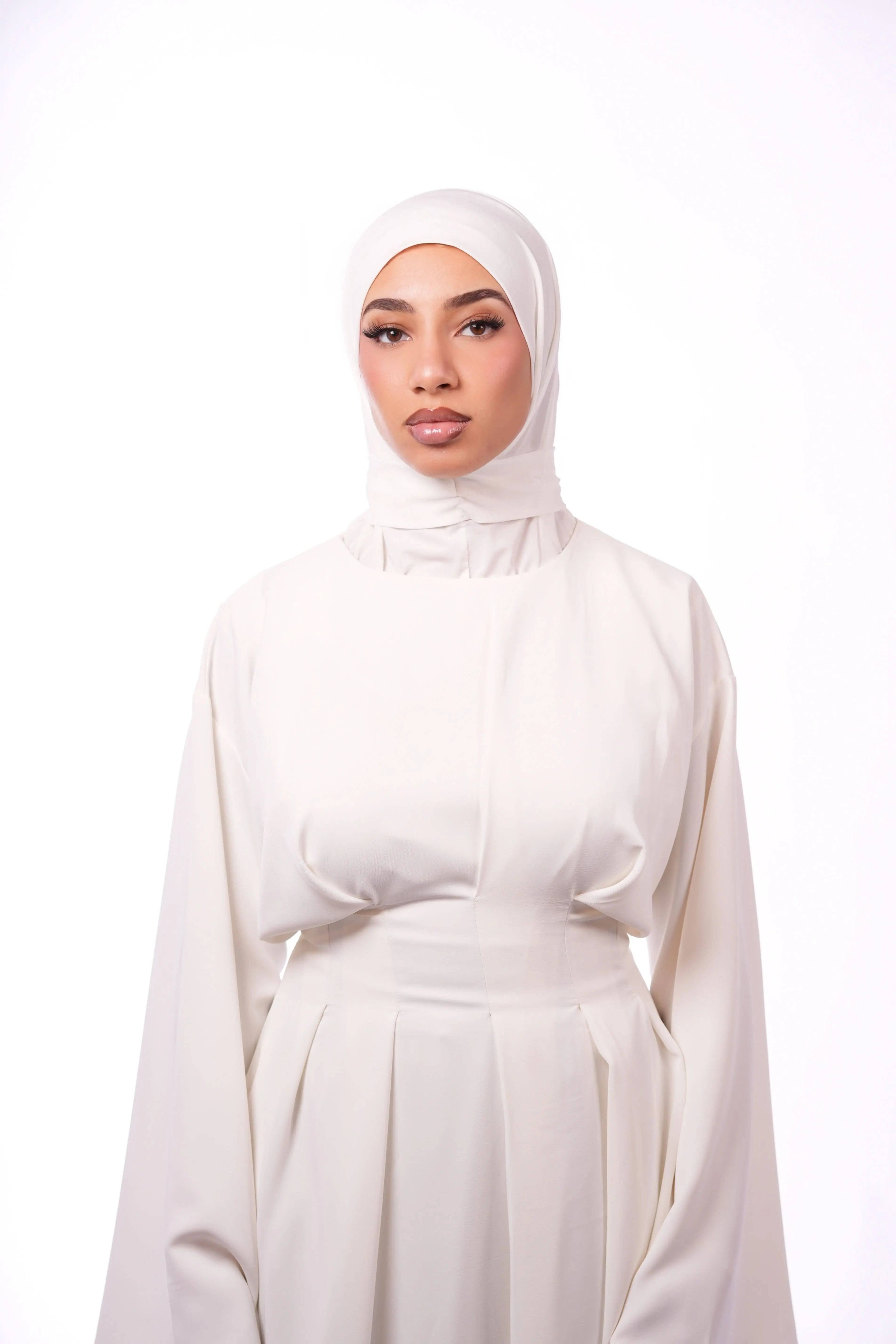 Instant Hijab - white Losyana.Shop