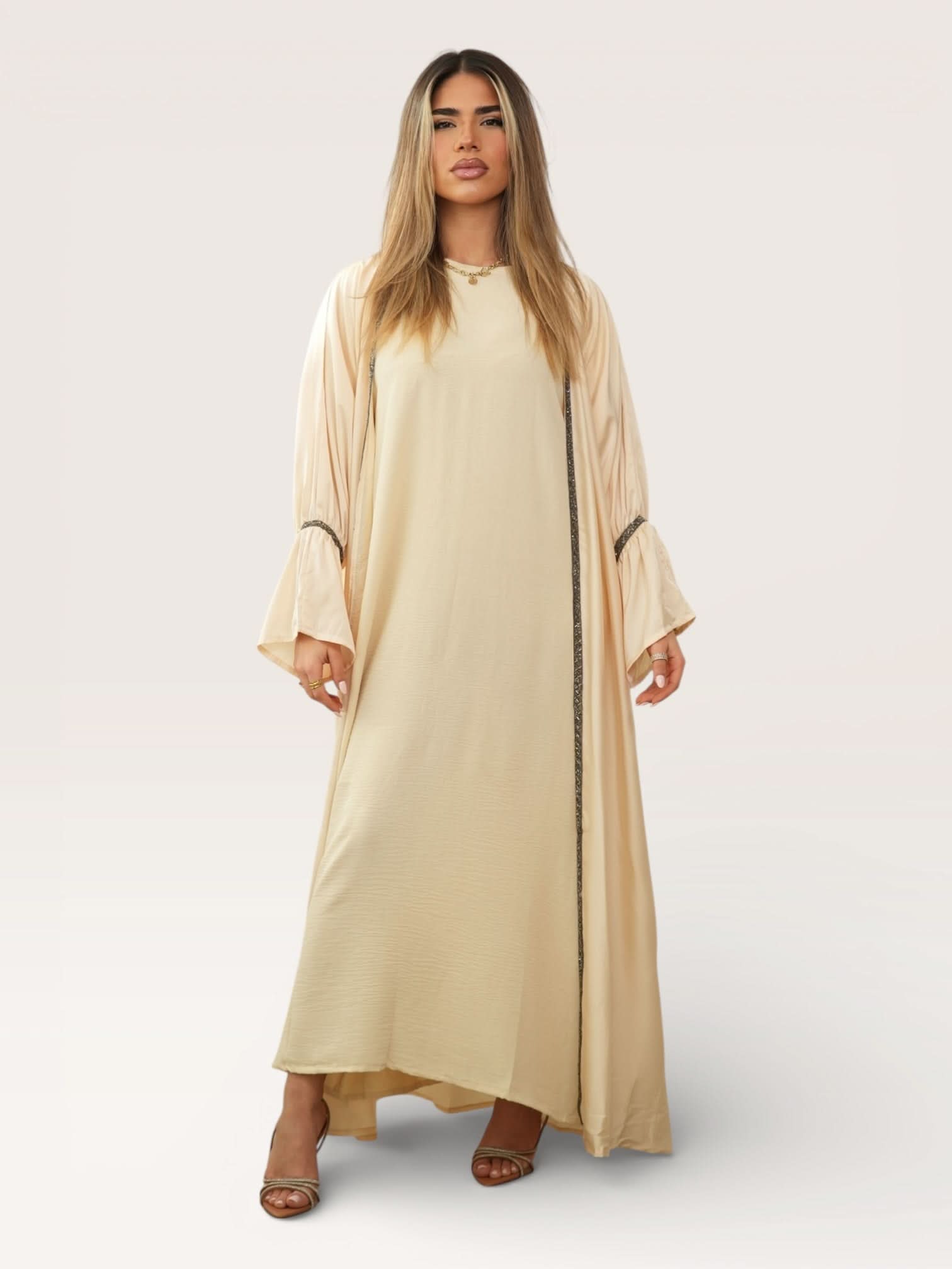 Satin Set - butter yellow - Losyana.Shop