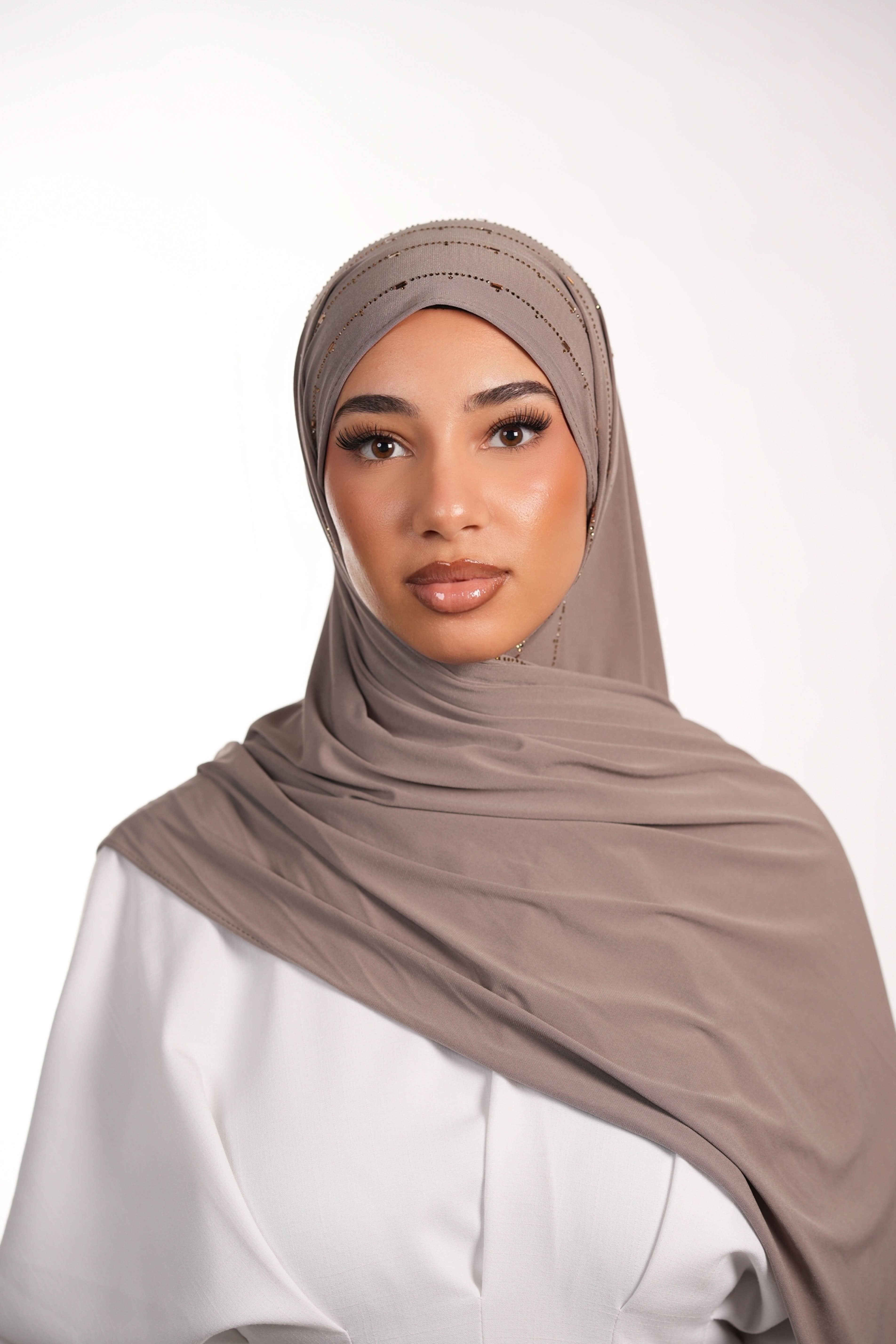 Premium Jersey Strass - mushroom - Losyana.Shop