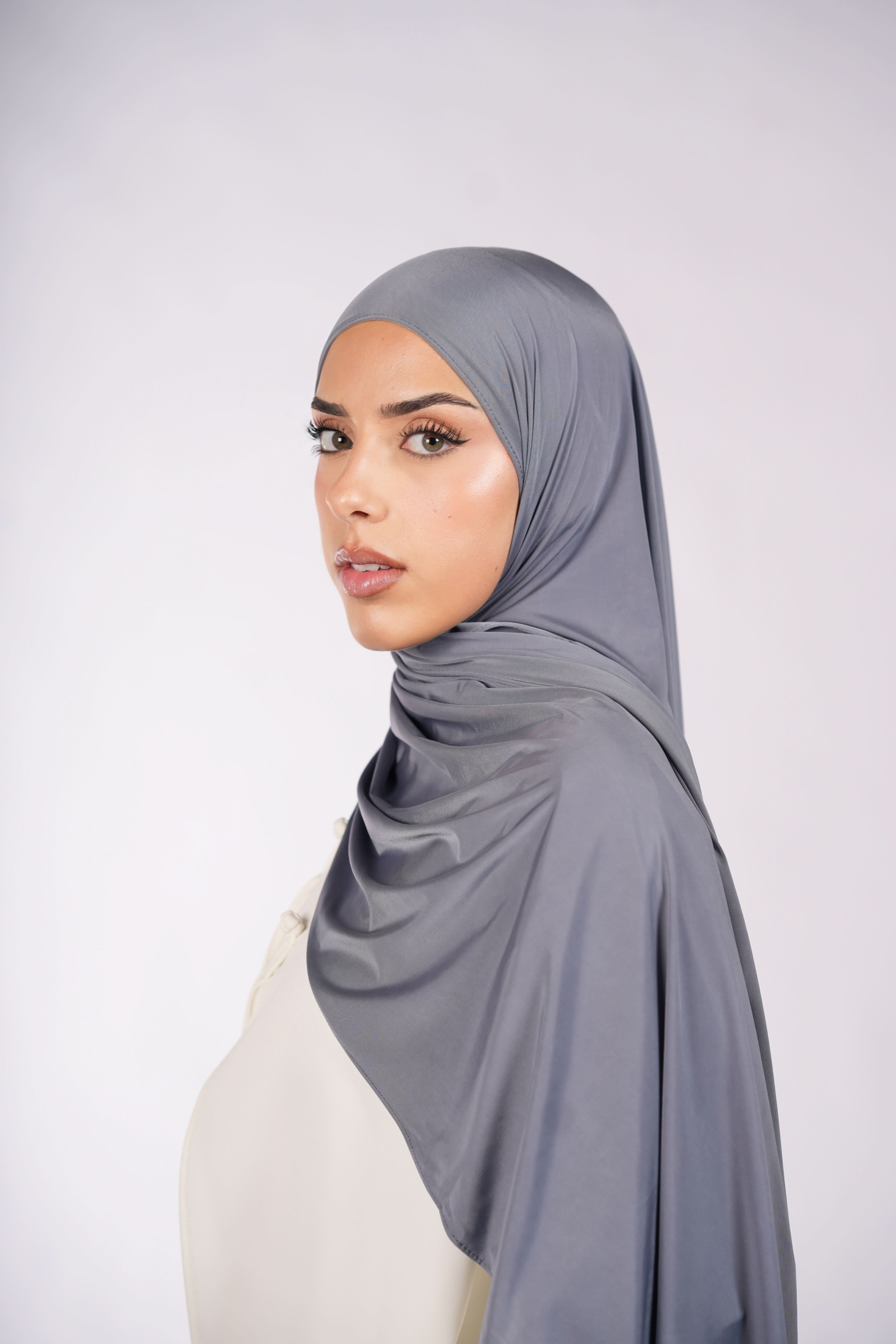 Liquid Jersey - Blue grey - Losyana.Shop