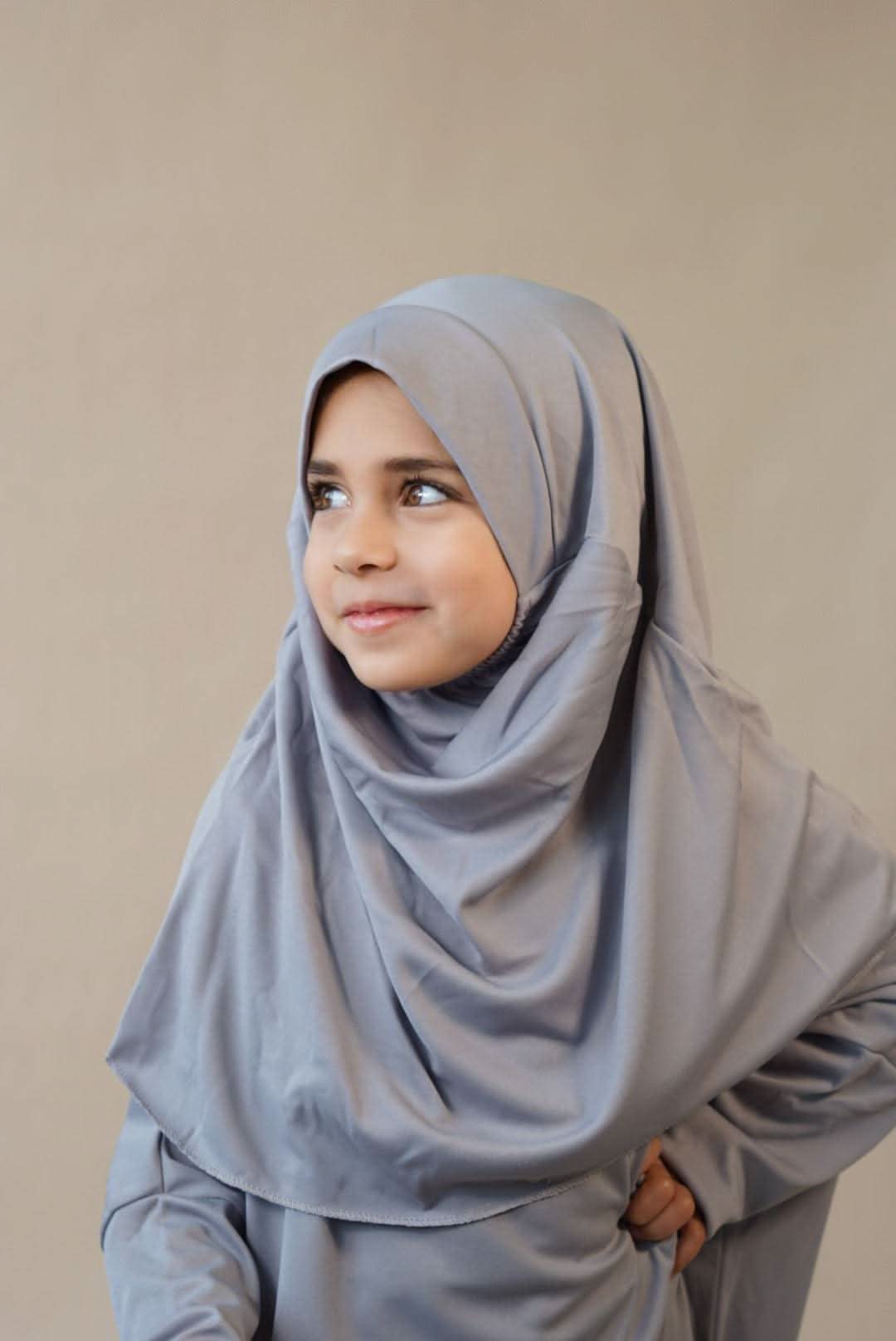 Kinder Gebetskleidung Jersey - Grey - Losyana.Shop