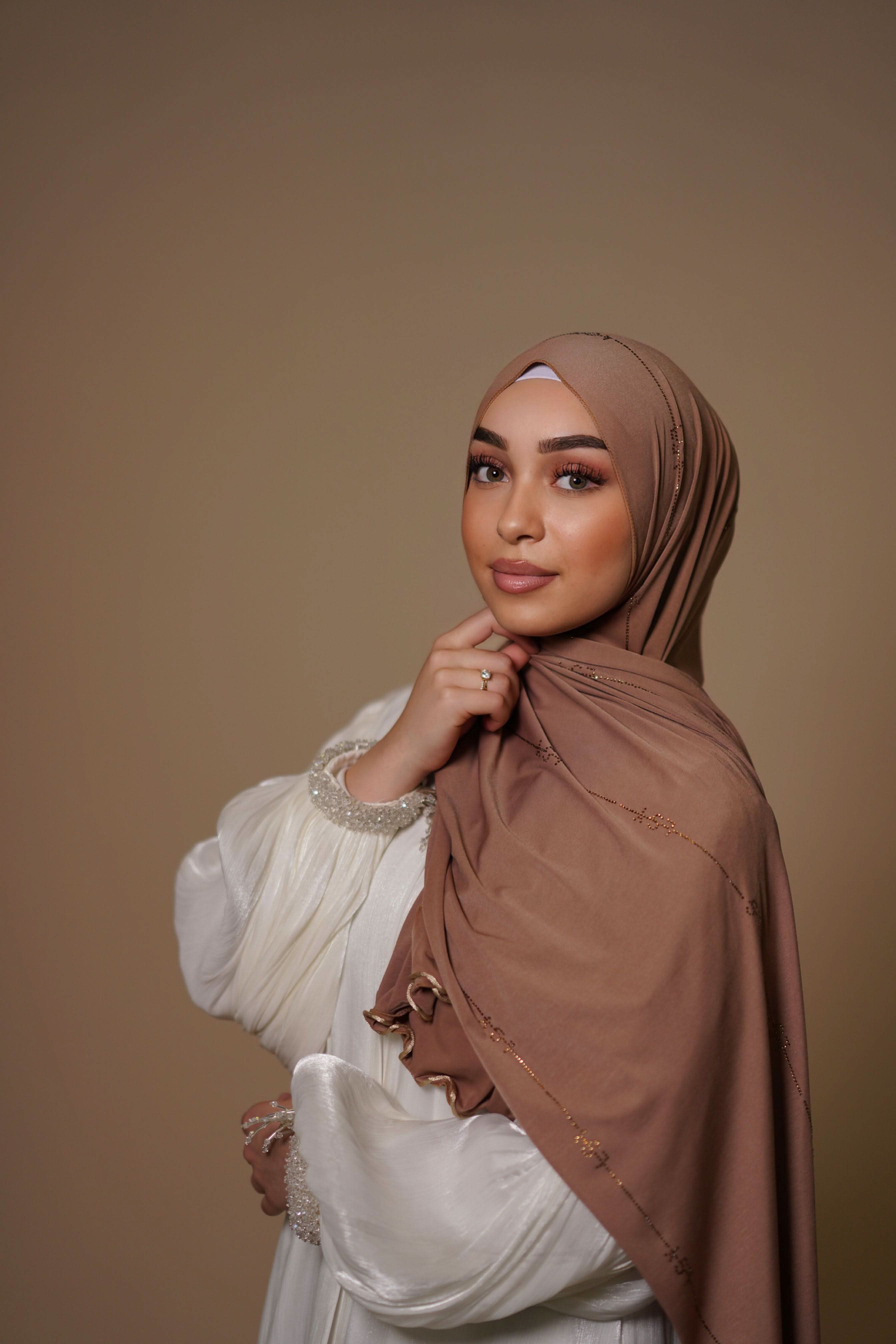 LSY Diamond Premium Jersey - caramel - Losyana.Shop