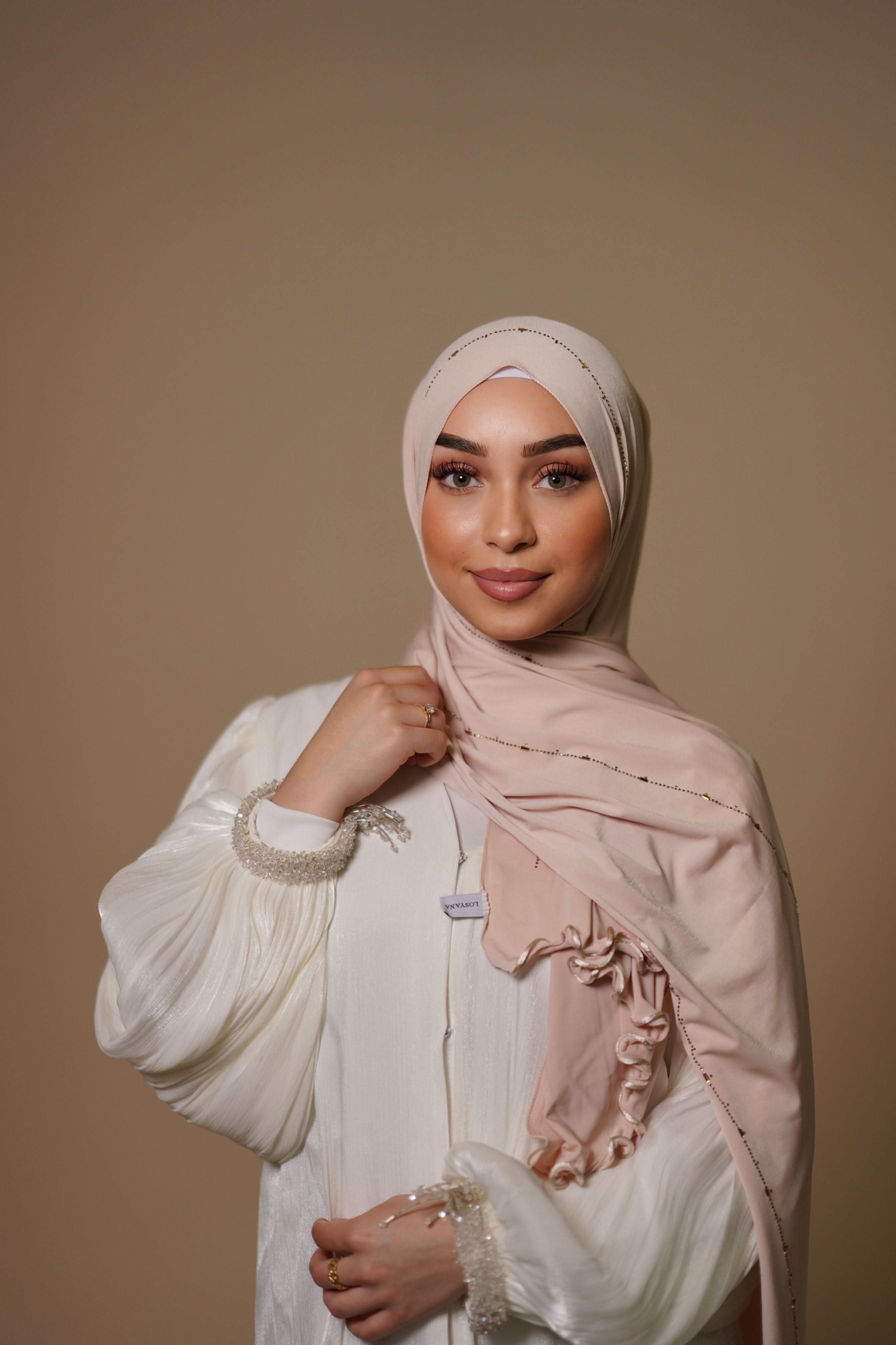 Diamond Premium Jersey - light peach - Losyana.Shop