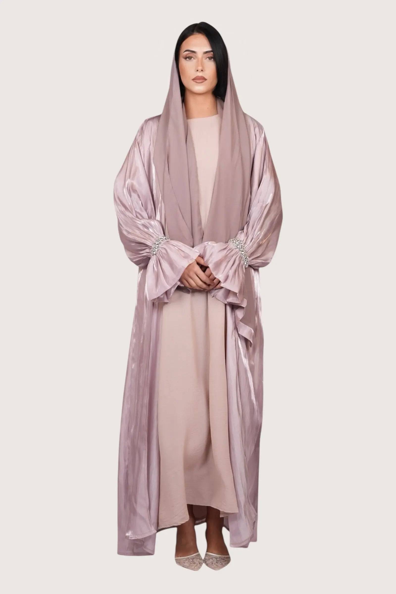 Emirate Abaya - rose Losyana.Shop
