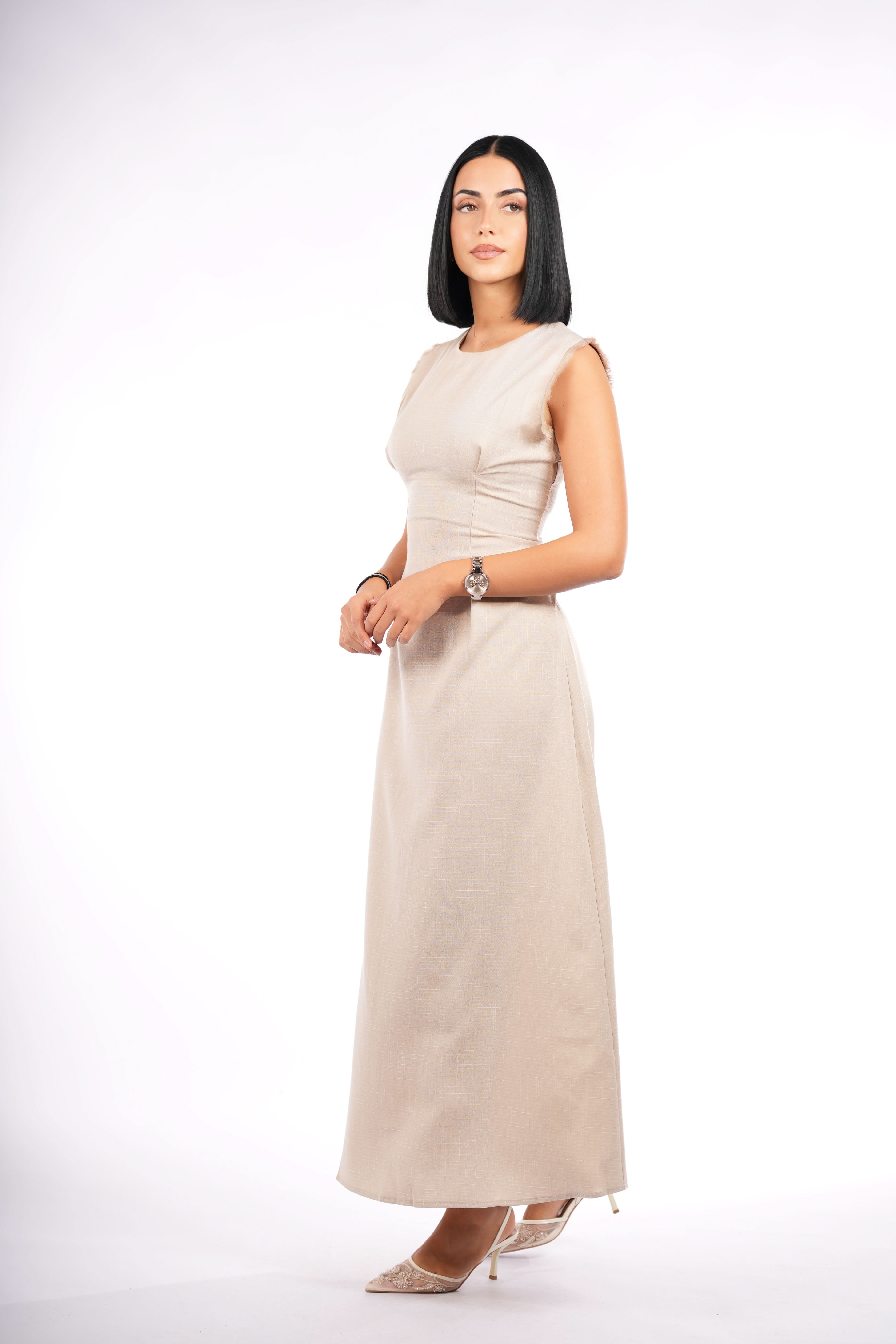 vienna corset & kimono - beige - Losyana.Shop