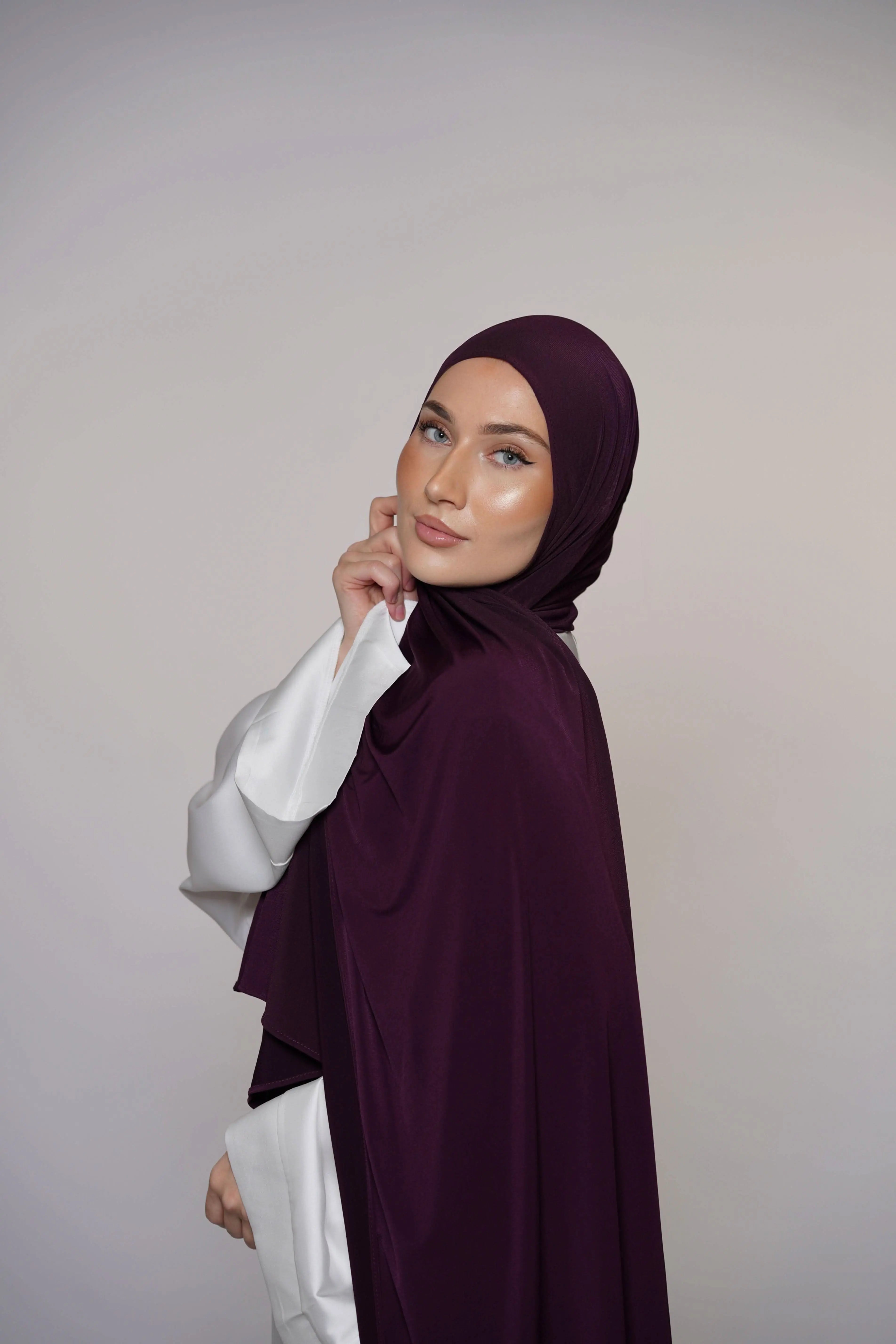 Premium Jersey - eggplant - Losyana.Shop
