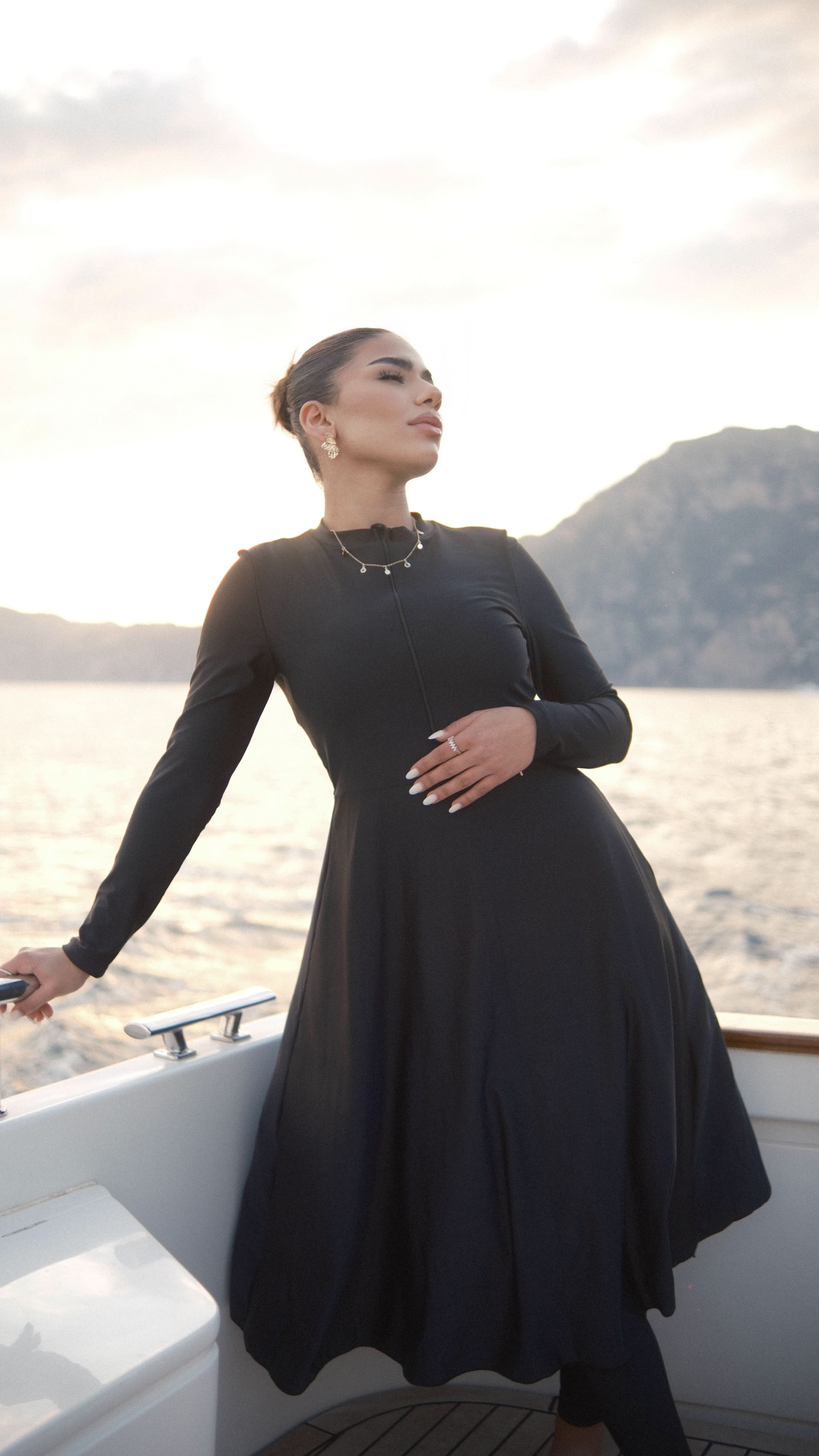 AZZURRA SET - BLACK - Losyana.Shop