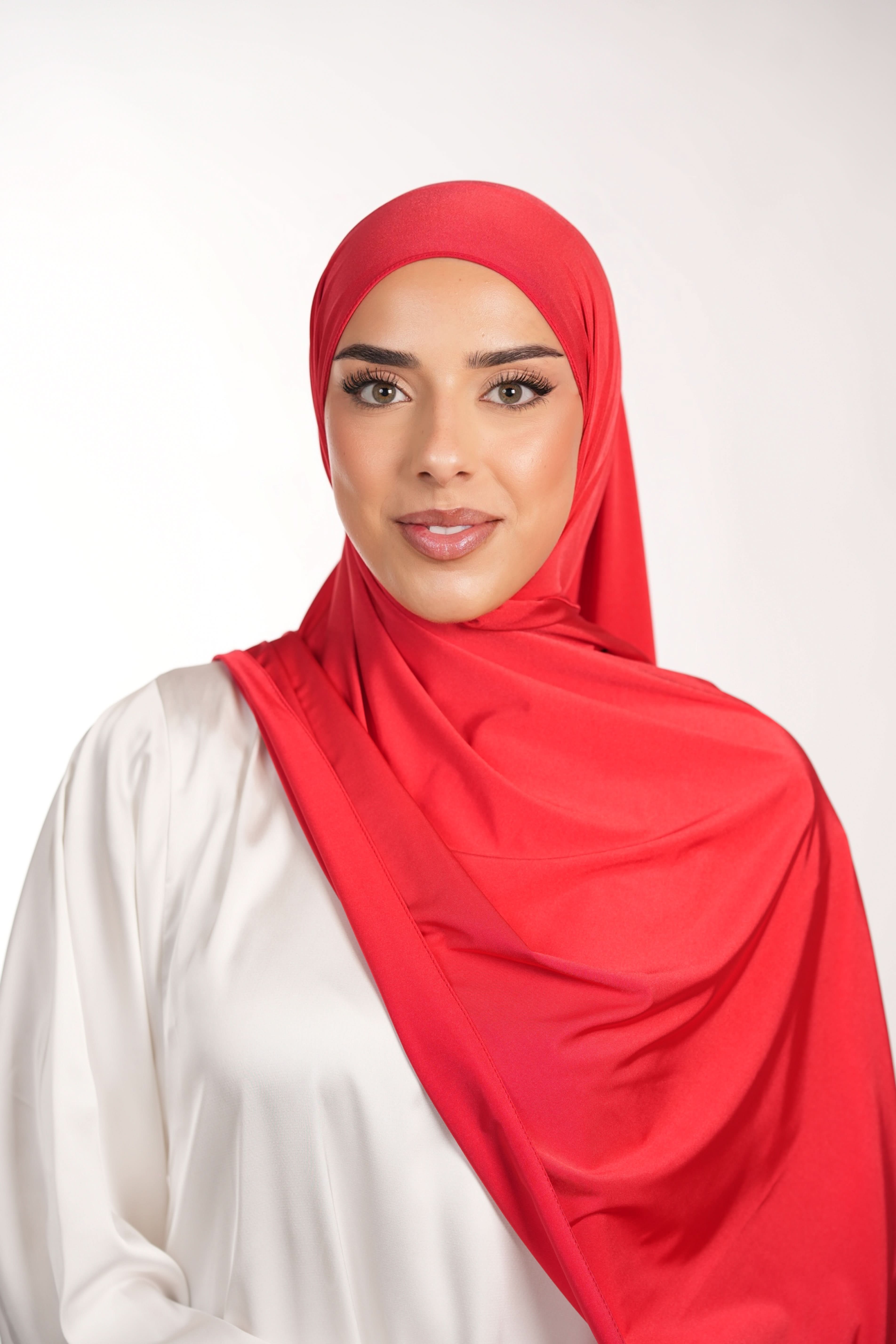 Satin Premium Jersey - red - Losyana.Shop