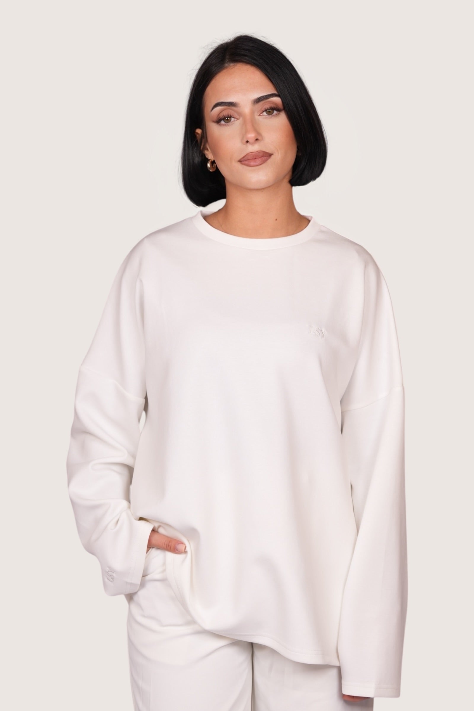 LSY longsleeve - white