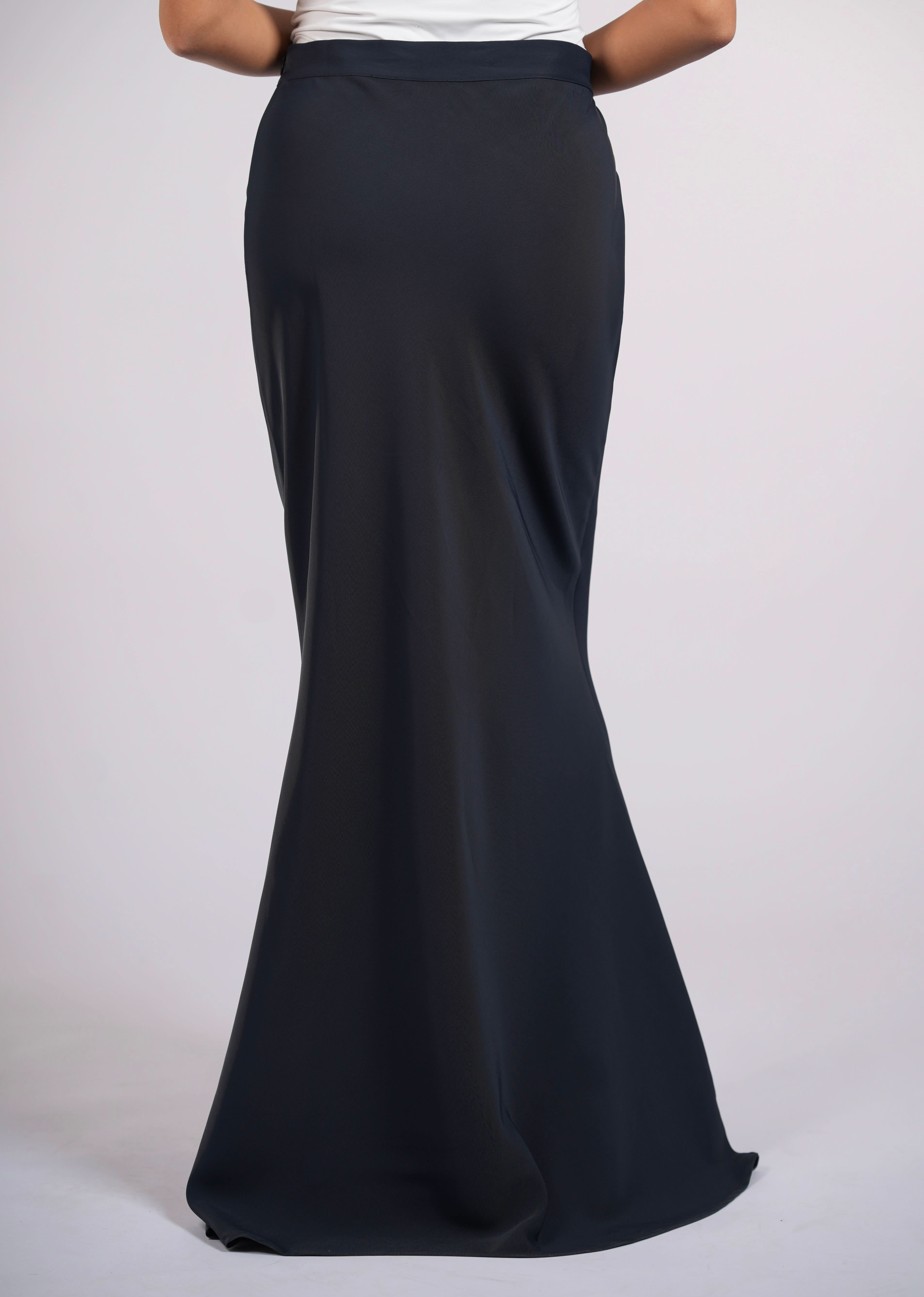 the palais skirt - navy - Losyana.Shop