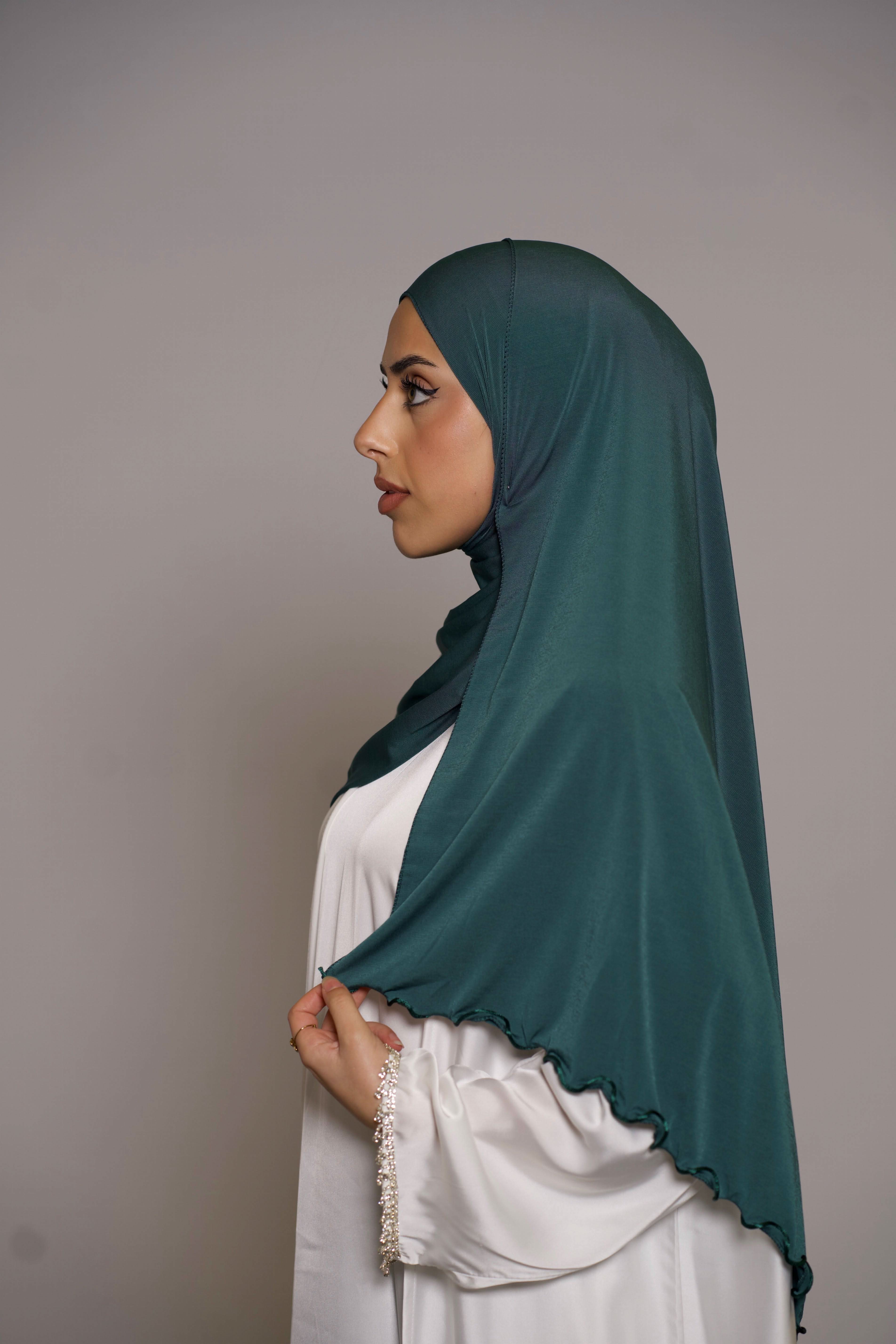Premium Jersey Line - royal green - Losyana.Shop