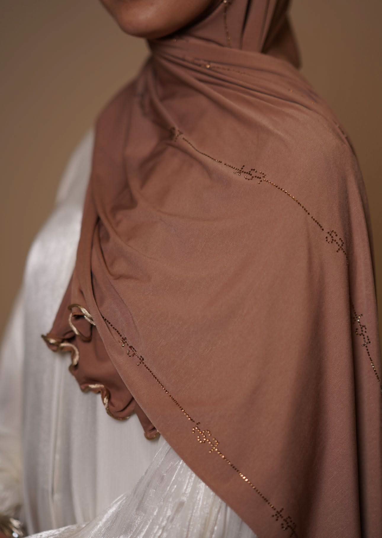 LSY Diamond Premium Jersey - caramel - Losyana.Shop