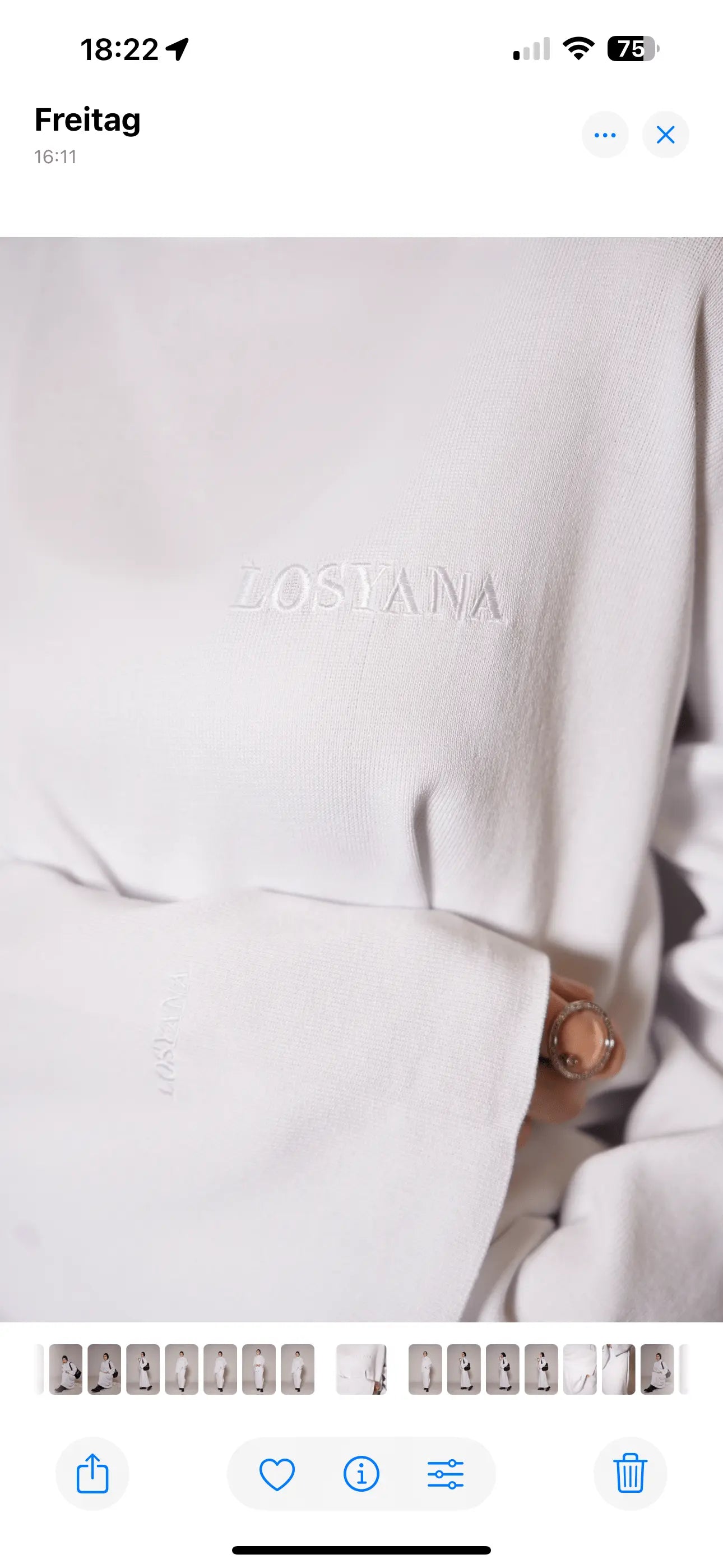 Luxury Cotton Set - White - Losyana.Shop