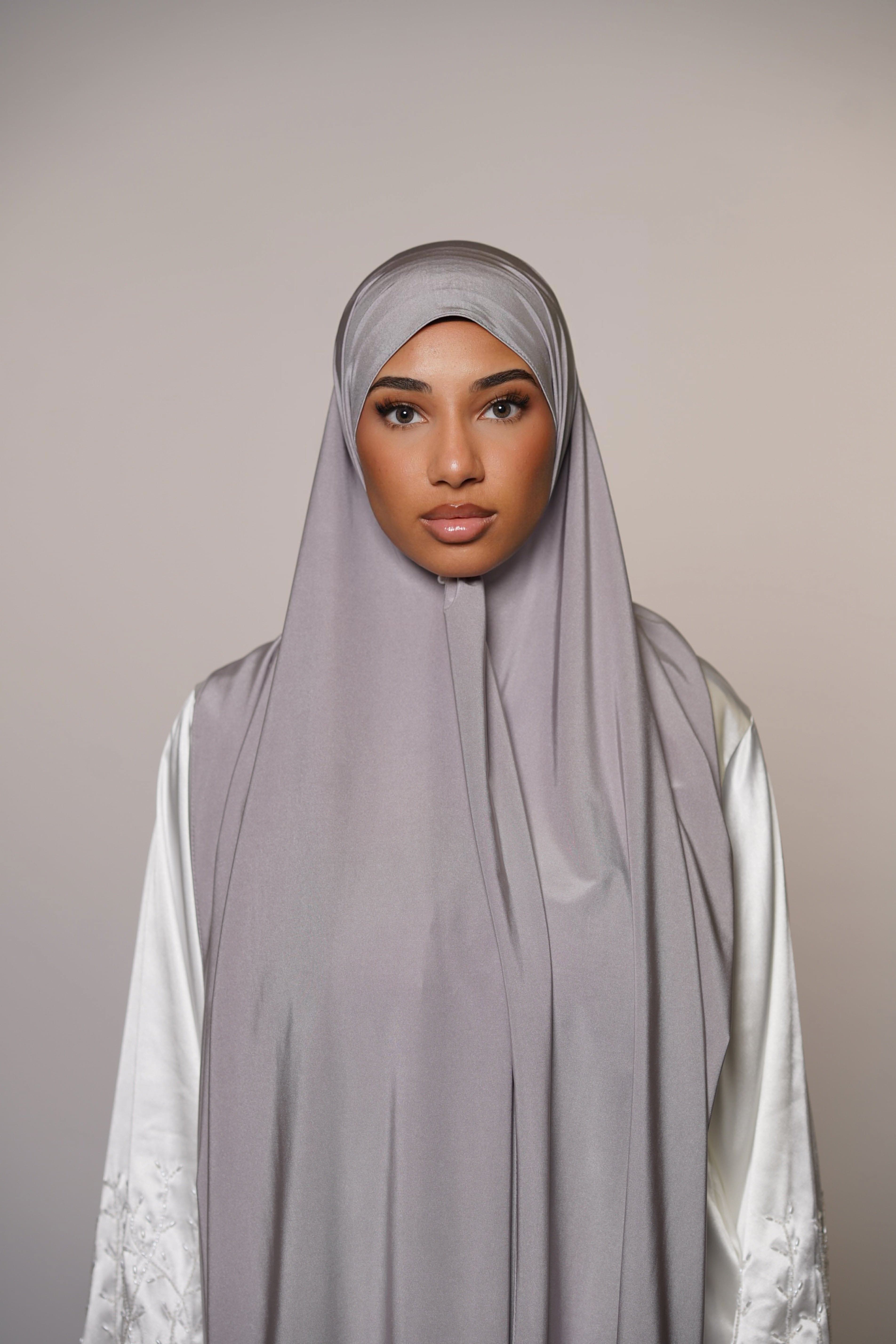 Satin Premium Jersey - steel - Losyana.Shop