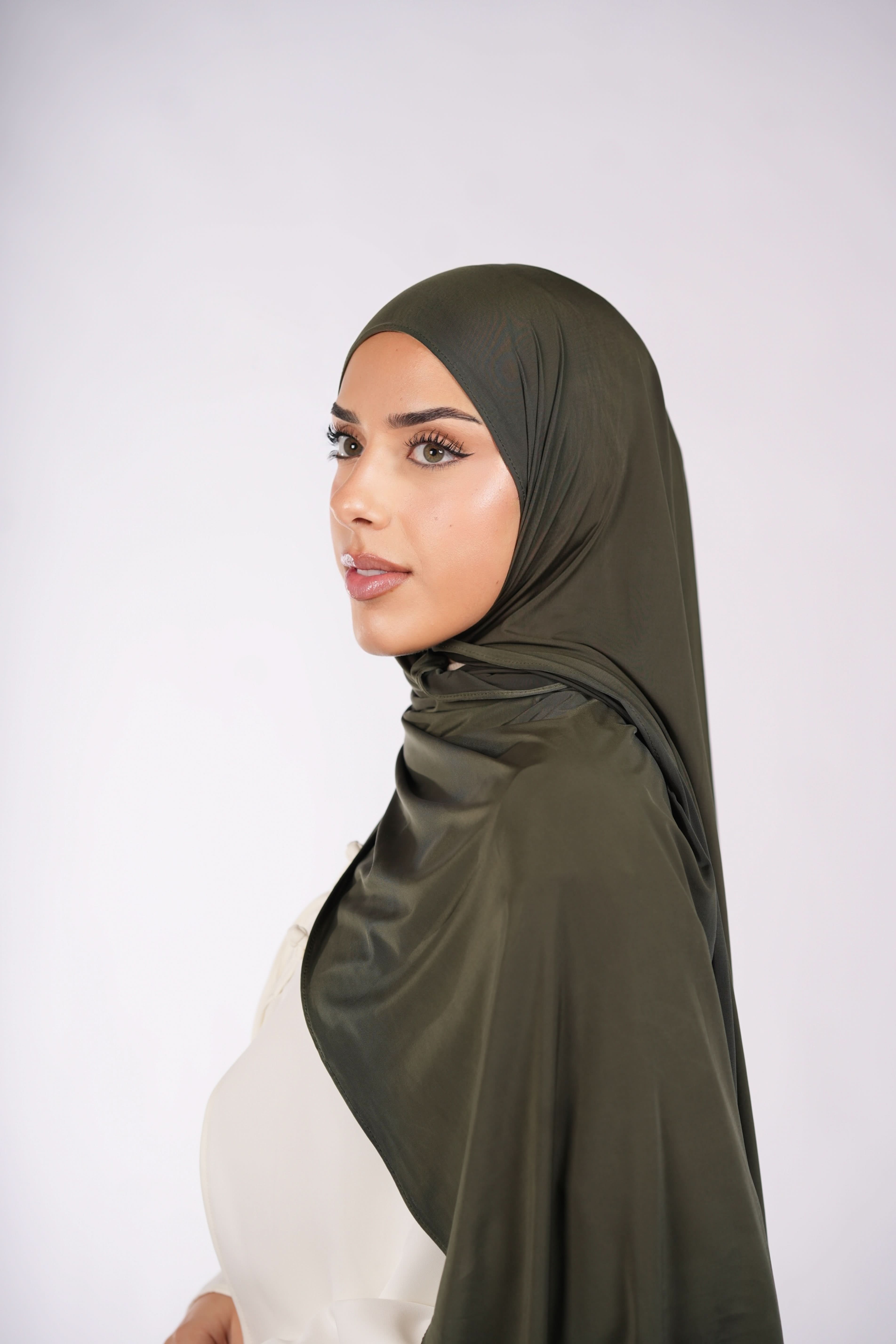 Liquid Jersey - Army green - Losyana.Shop