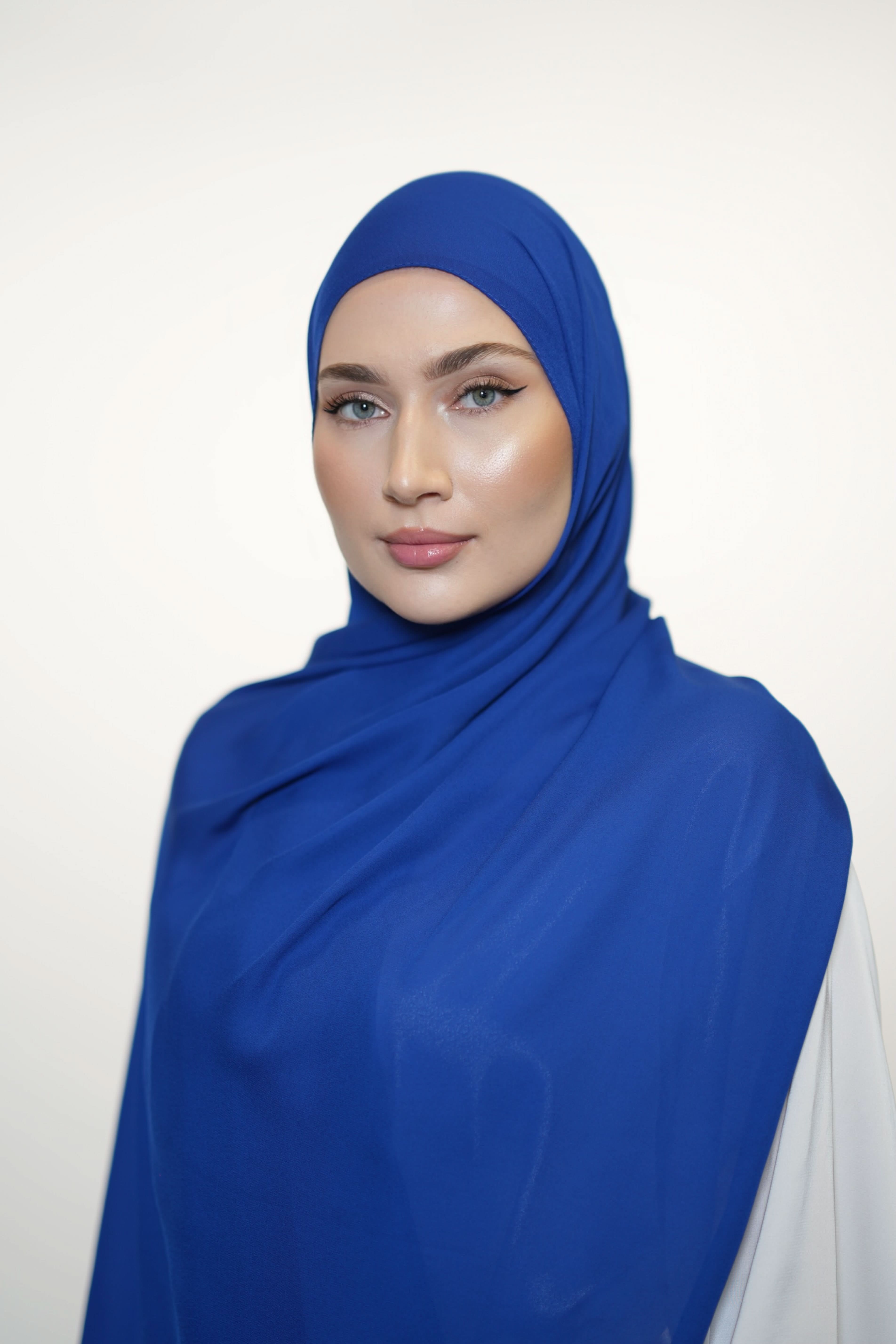 Crepe - marina blue - Losyana.Shop