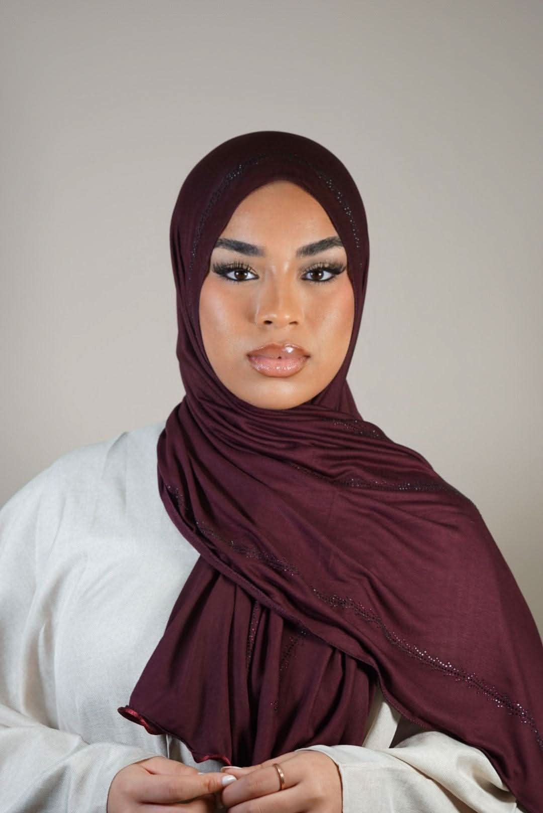 Diamond Jersey 1 - Dark berry - Losyana.Shop