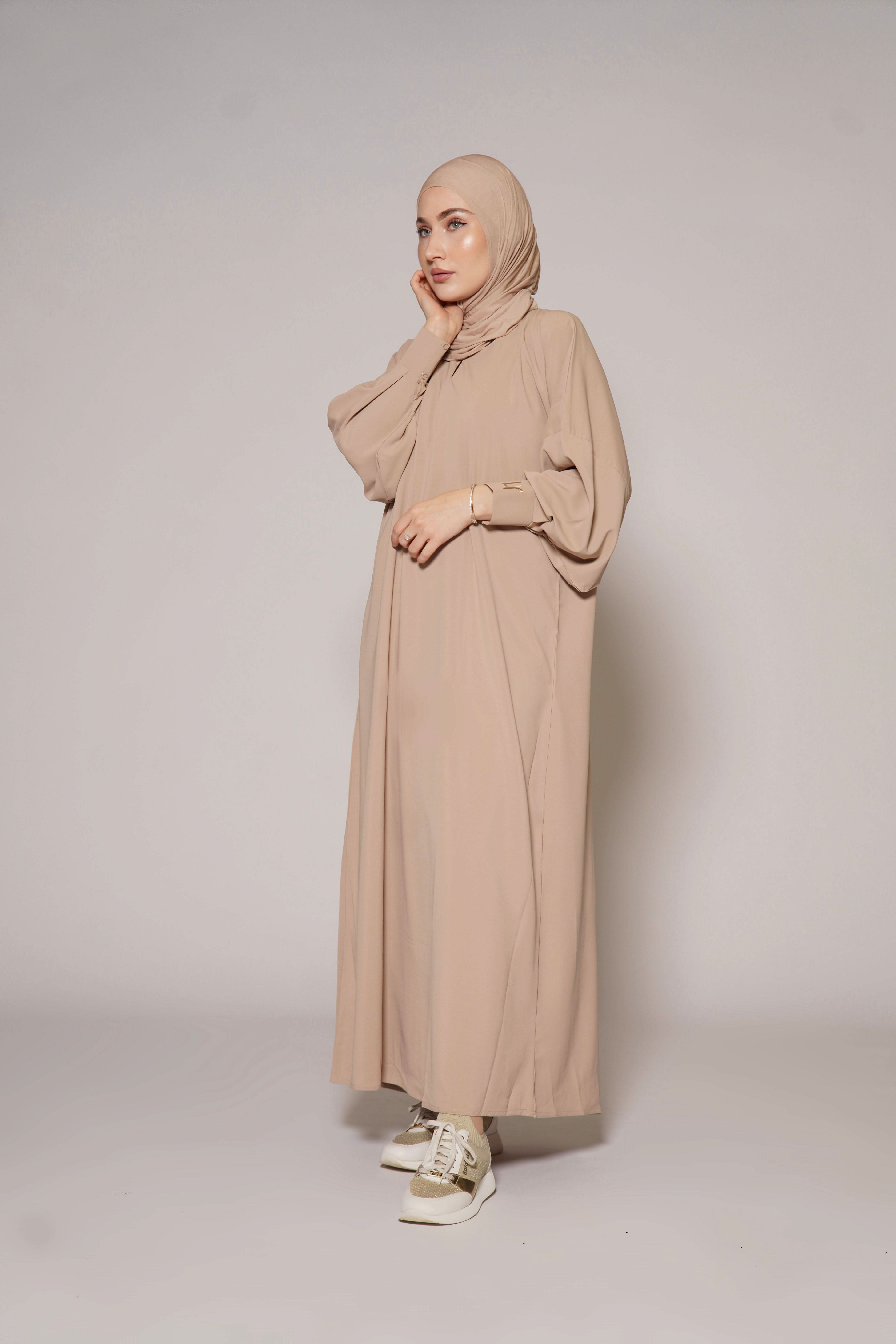 LY Abaya - beige - Losyana.Shop