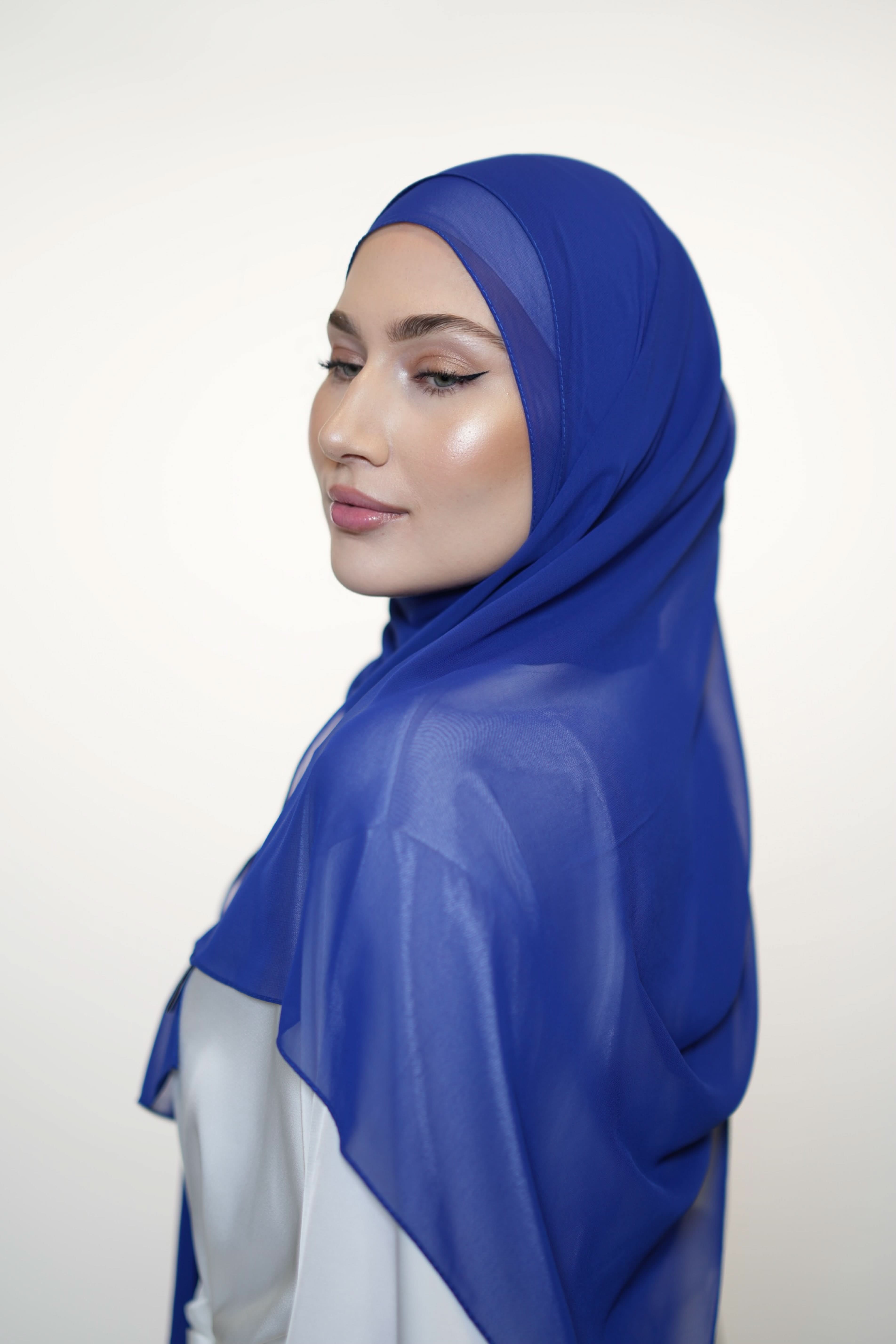 Chiffon - blue - Losyana.Shop