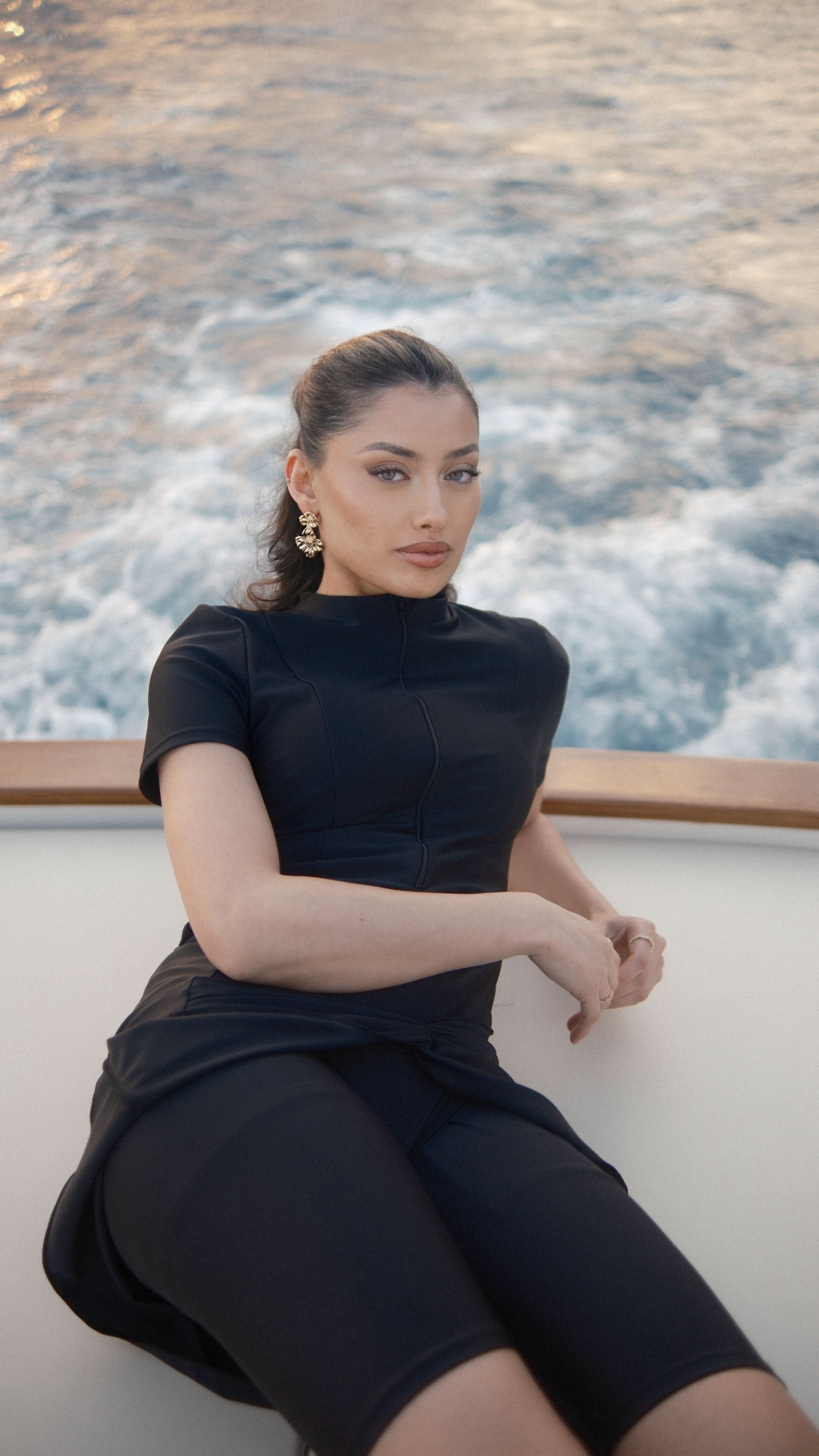 LUNA MARINA SET - BLACK - Losyana.Shop