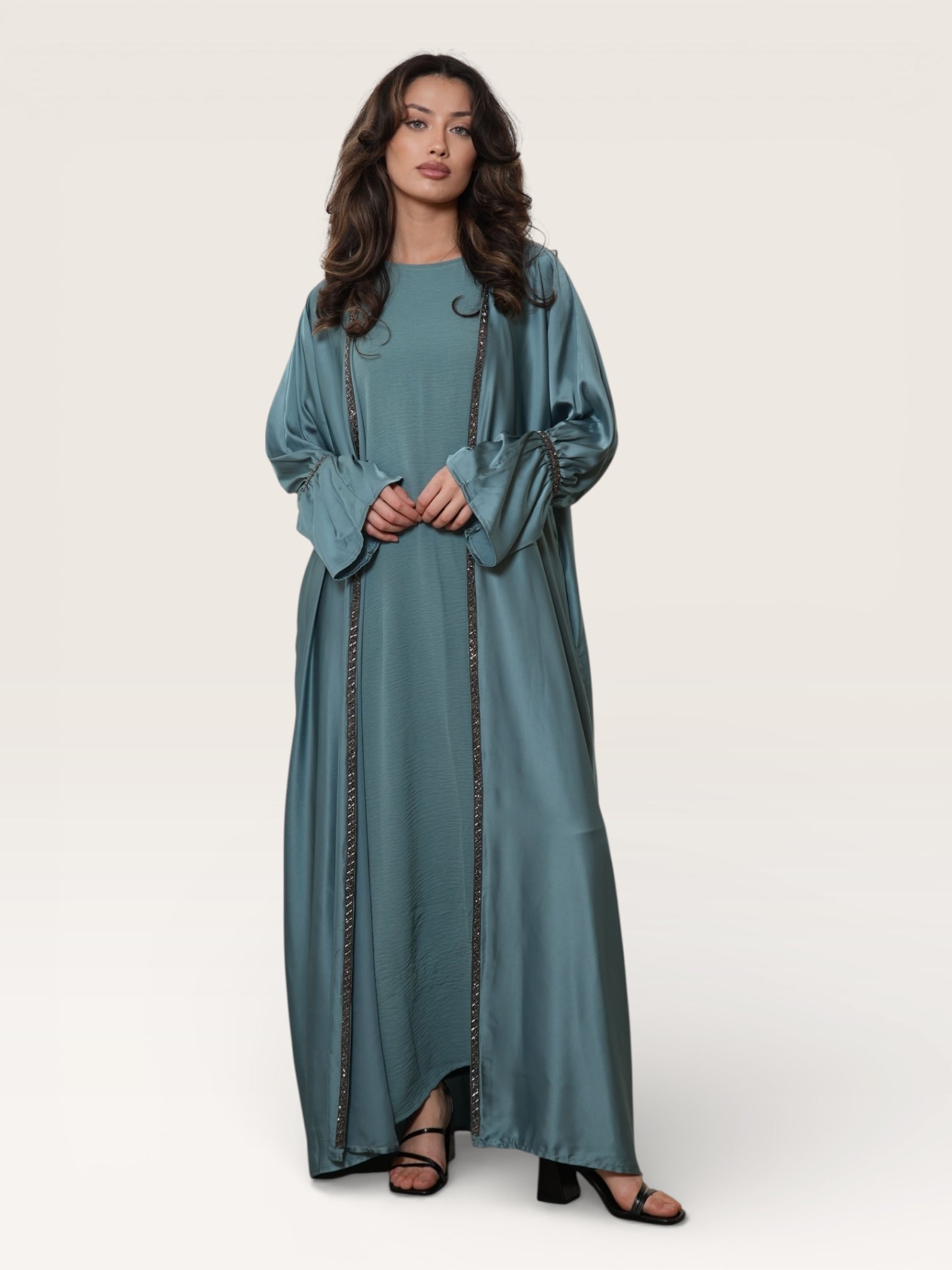 Satin Set - sky blue - Losyana.Shop