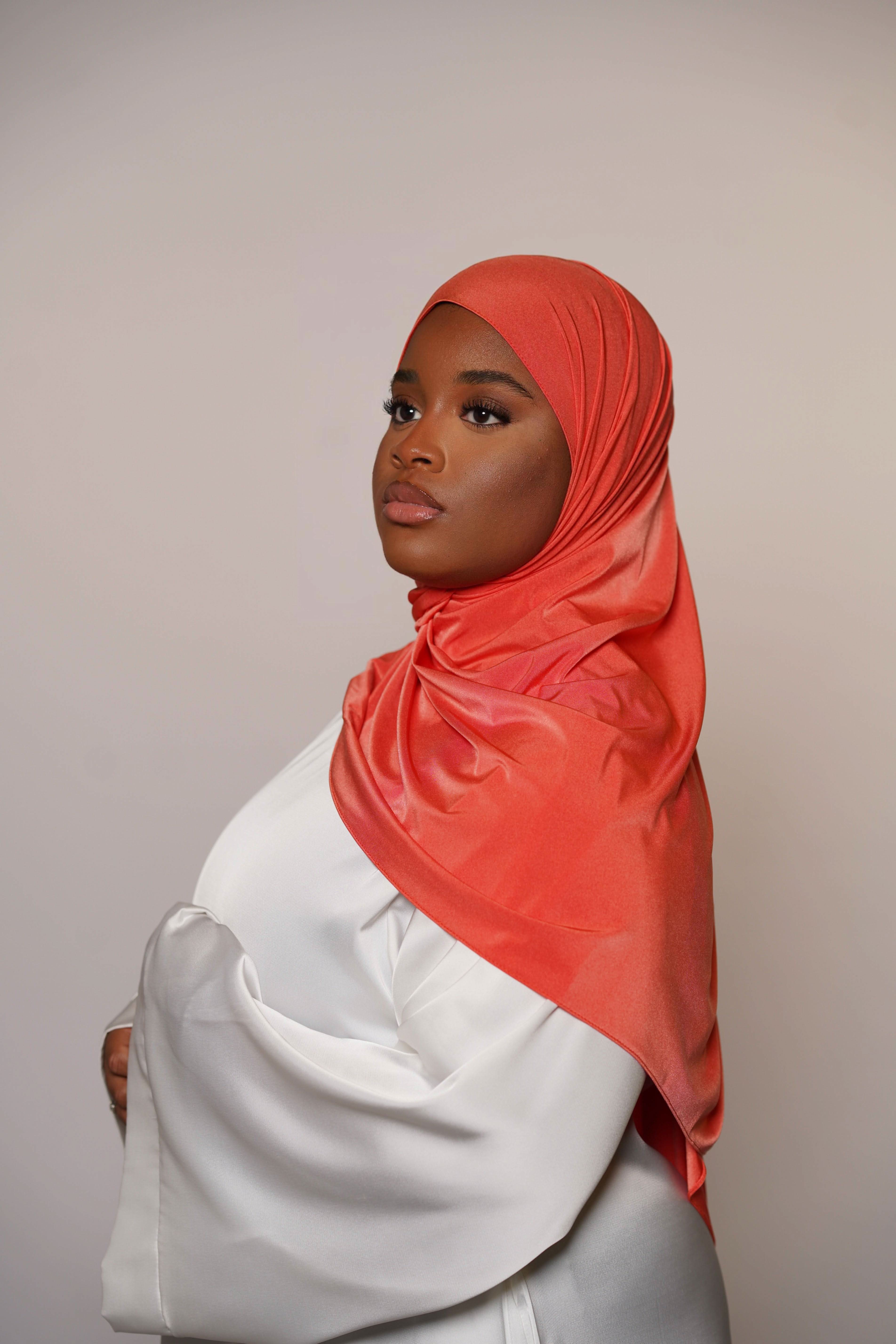 Satin Premium Jersey - orange - Losyana.Shop