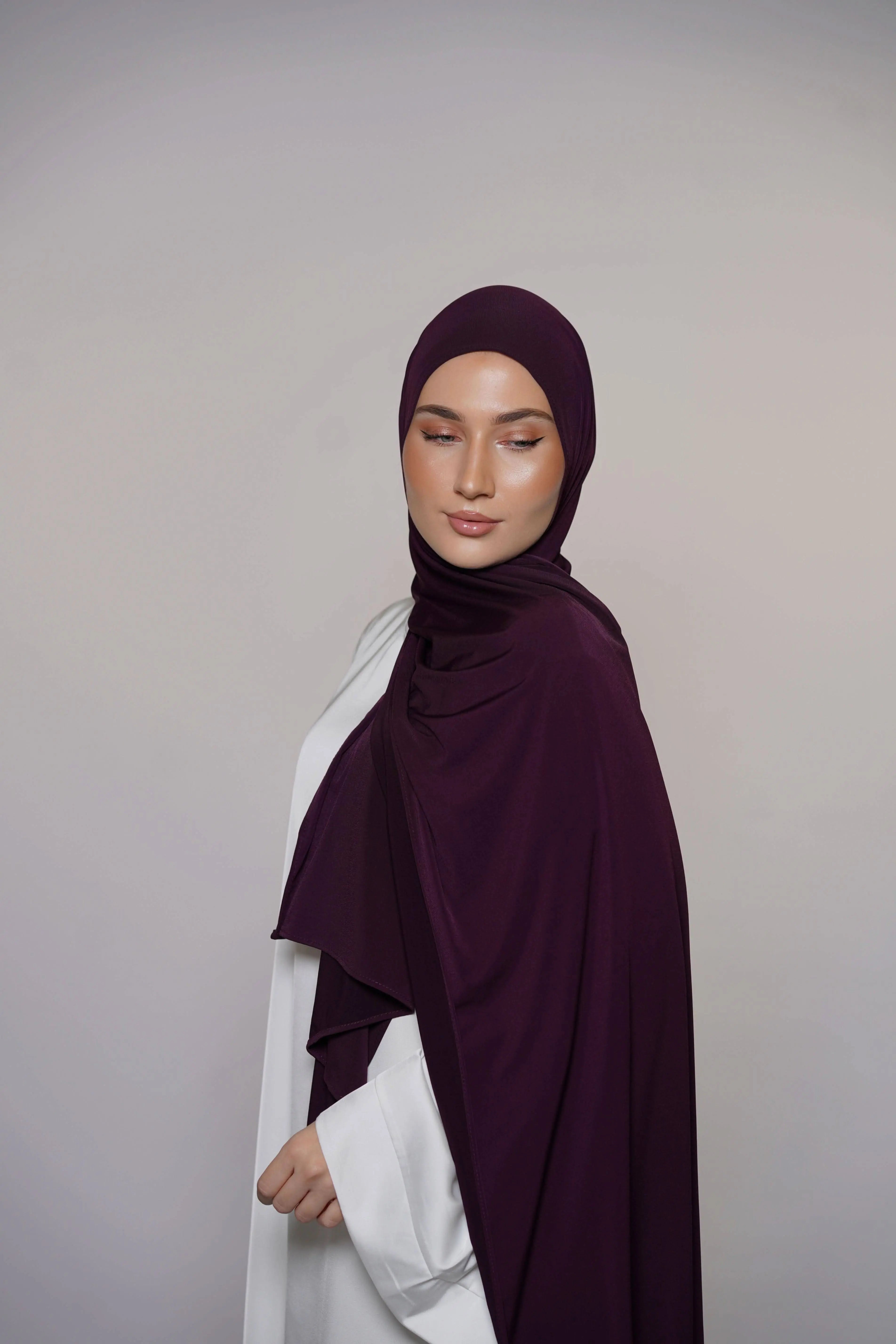 Premium Jersey - eggplant - Losyana.Shop