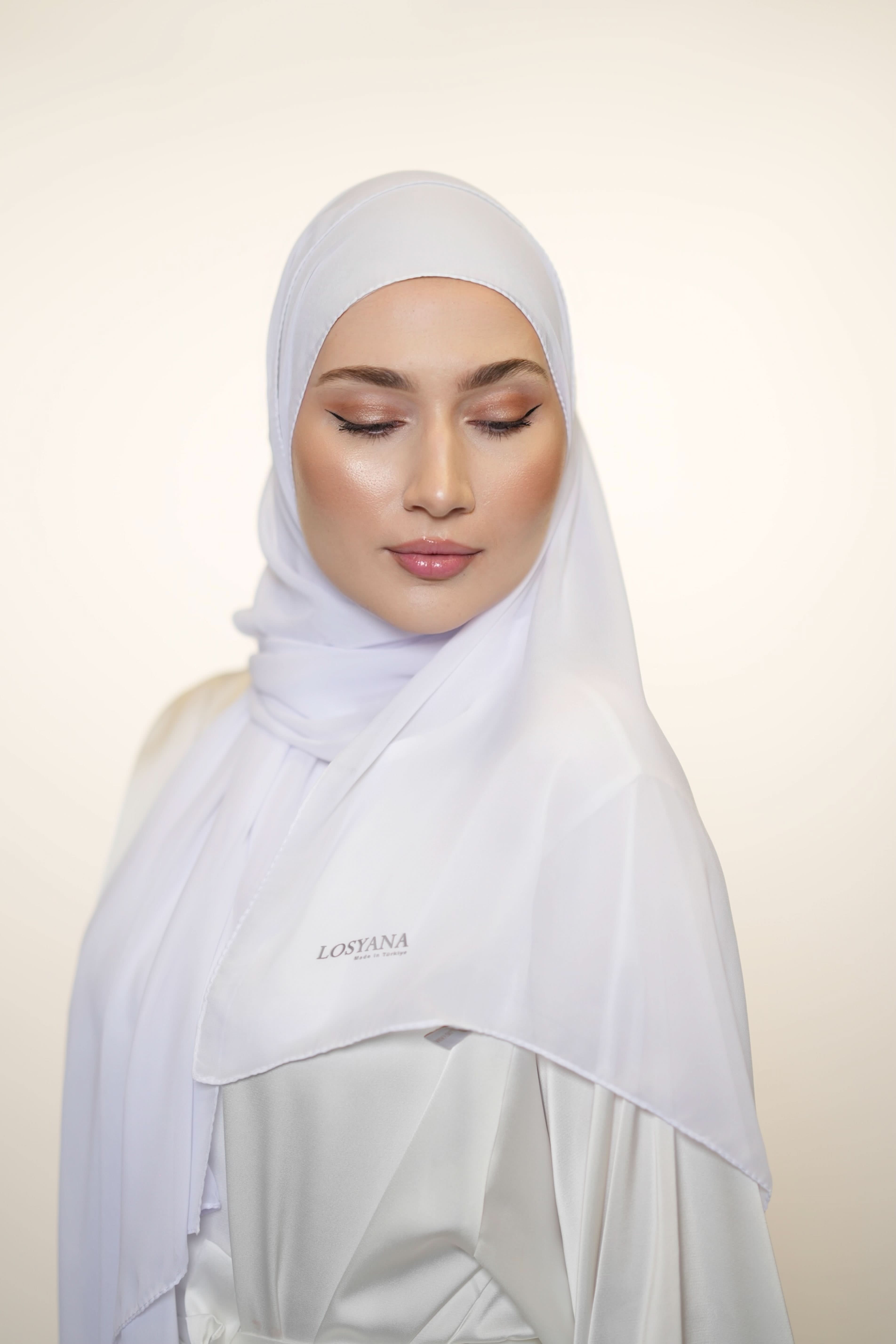 Chiffon - cold white - Losyana.Shop