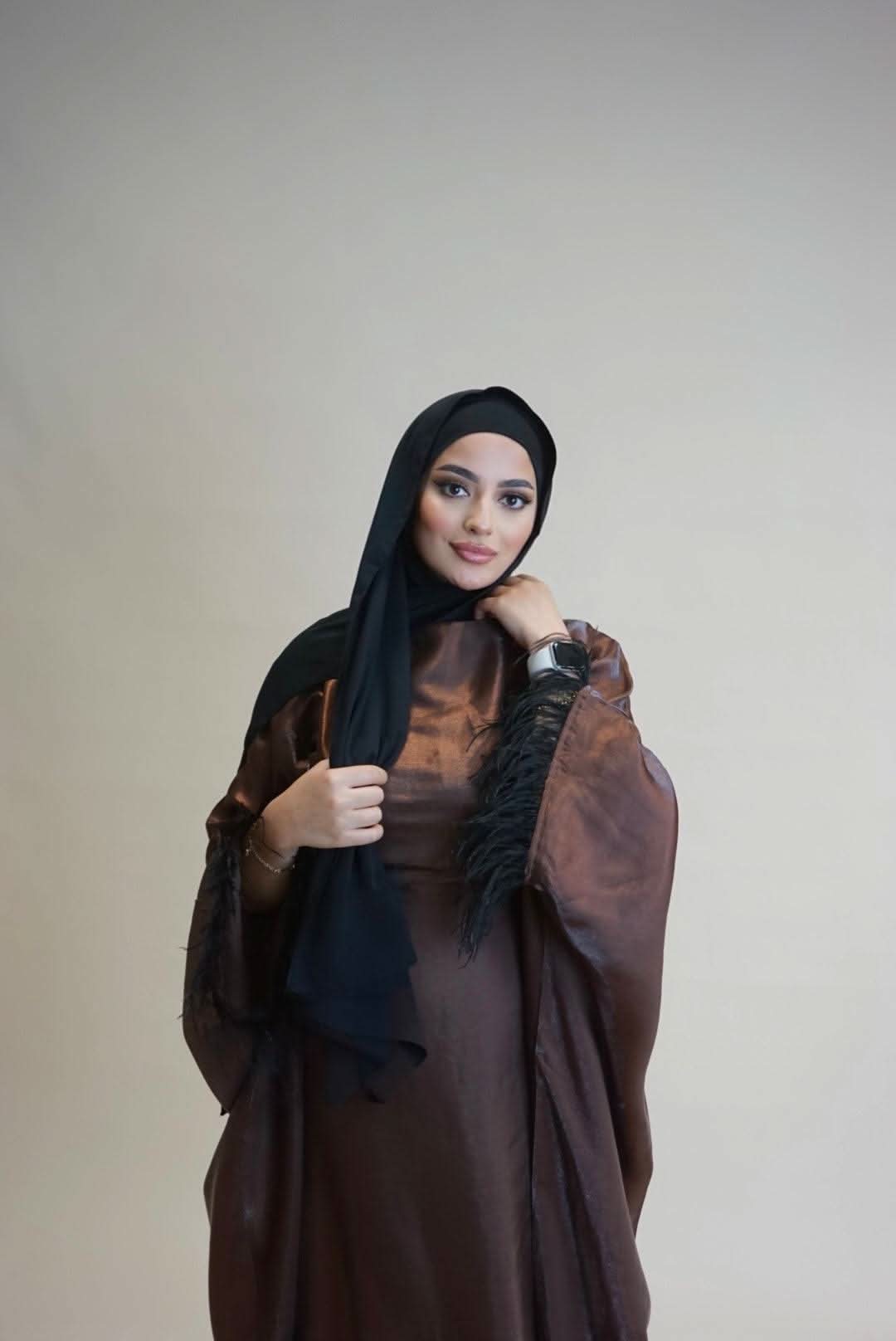 Farasha Abaya - brown - Losyana.Shop