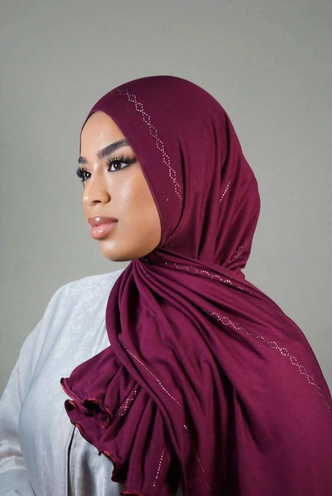 Diamond Jersey 3 - berry - Losyana.Shop