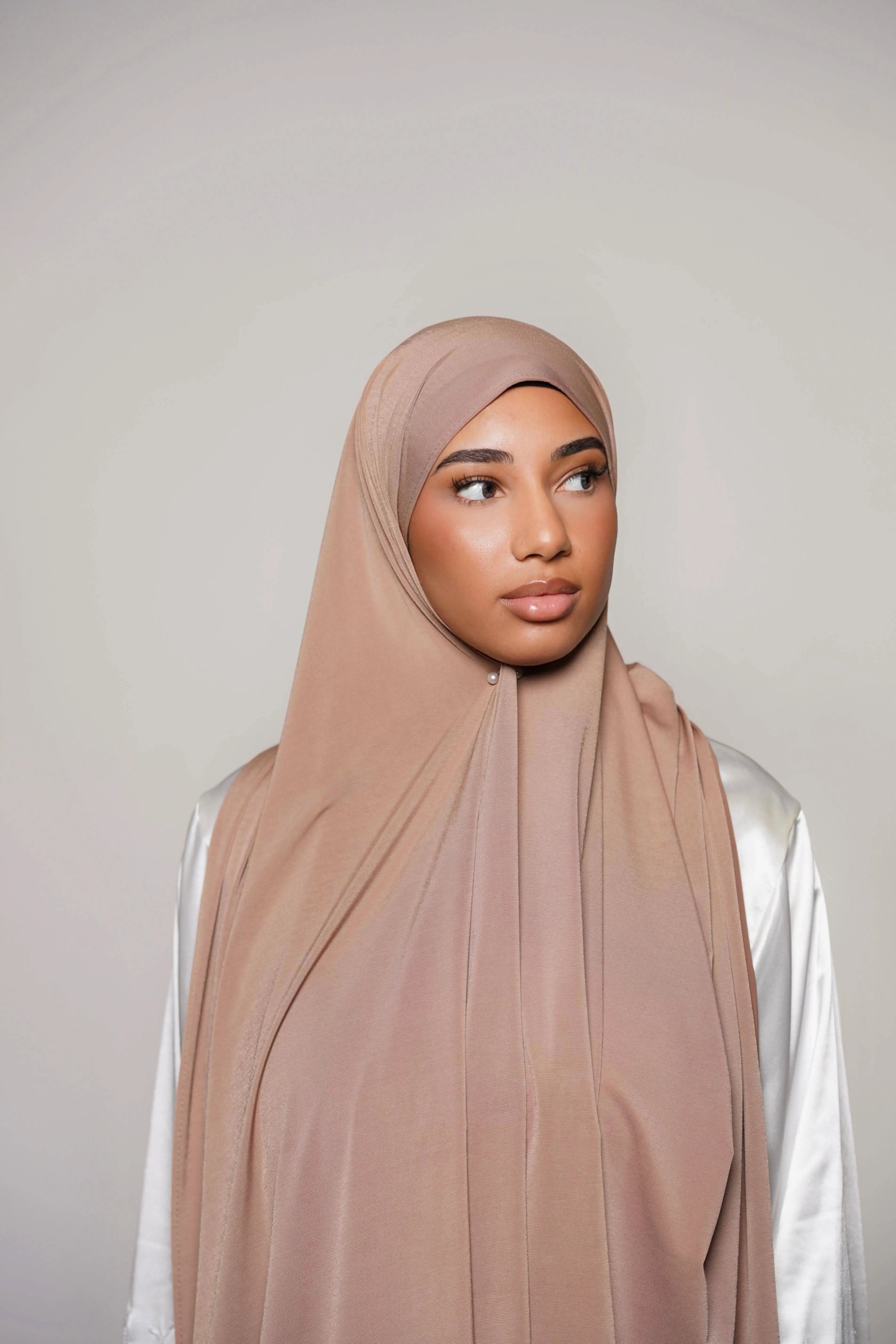 Satin Premium Jersey - sand - Losyana.Shop