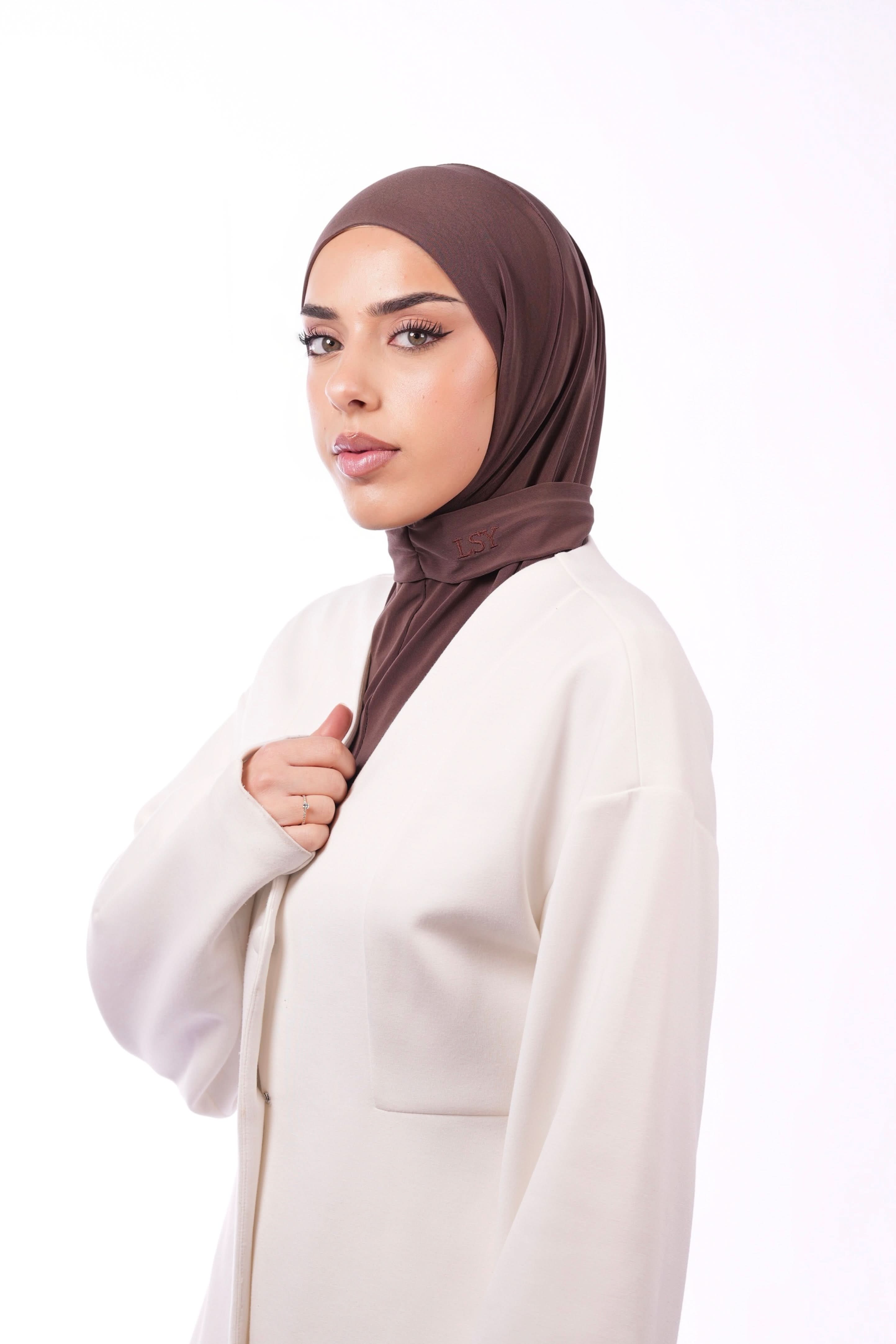Instant Hijab - cappuccino - Losyana.Shop