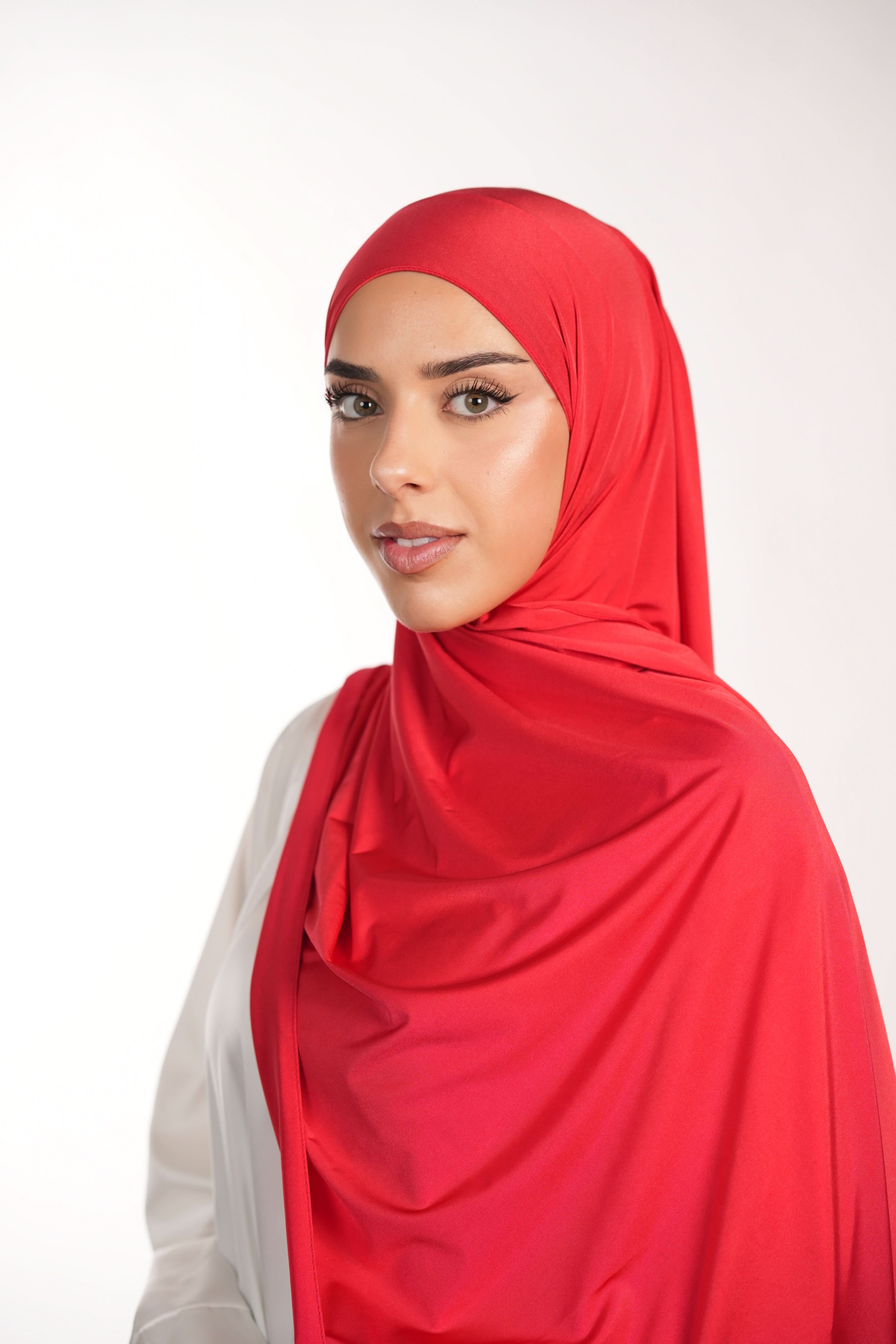 Satin Premium Jersey - red - Losyana.Shop