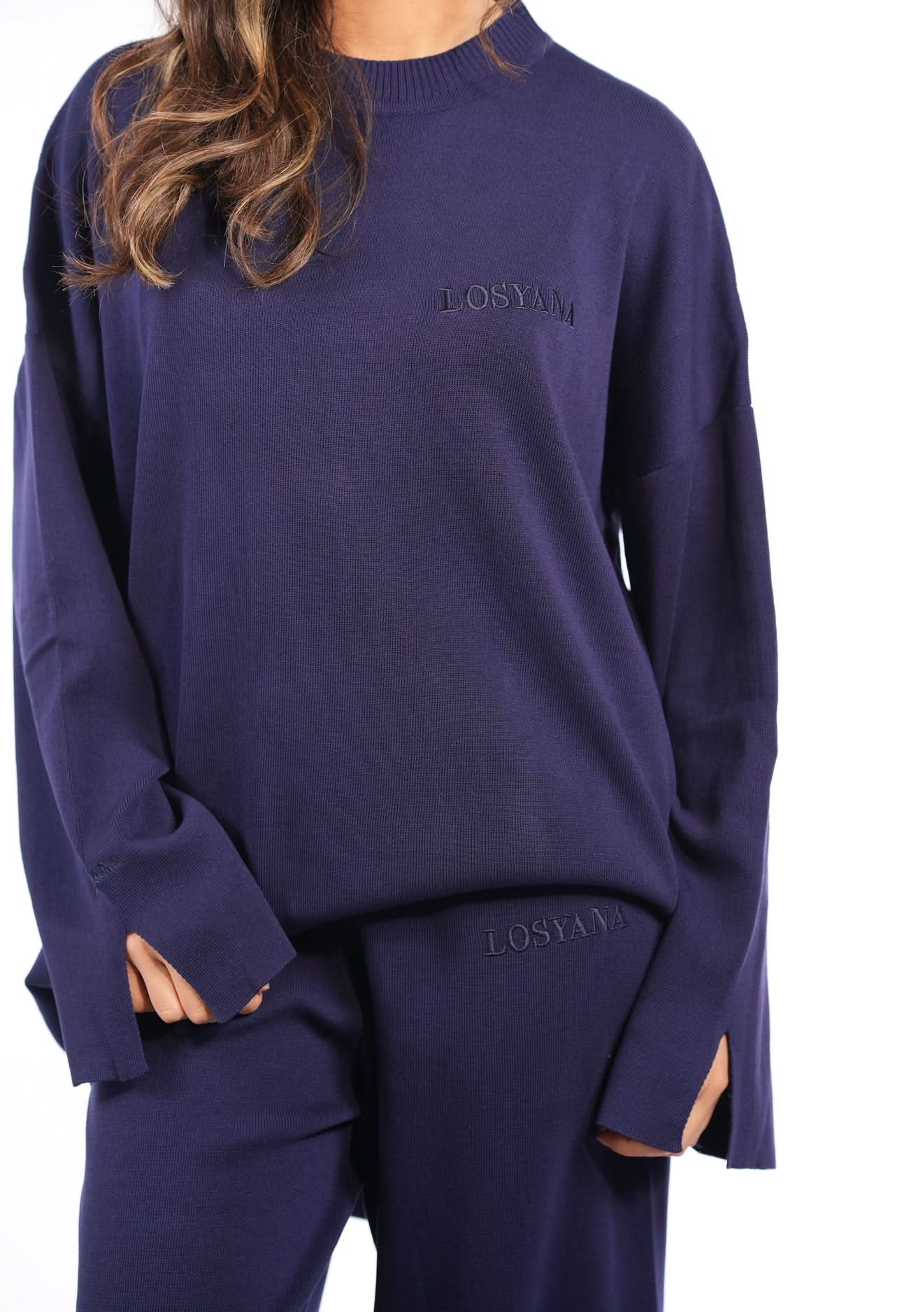 Signature Cotton Set - Dark Blue - Losyana.Shop