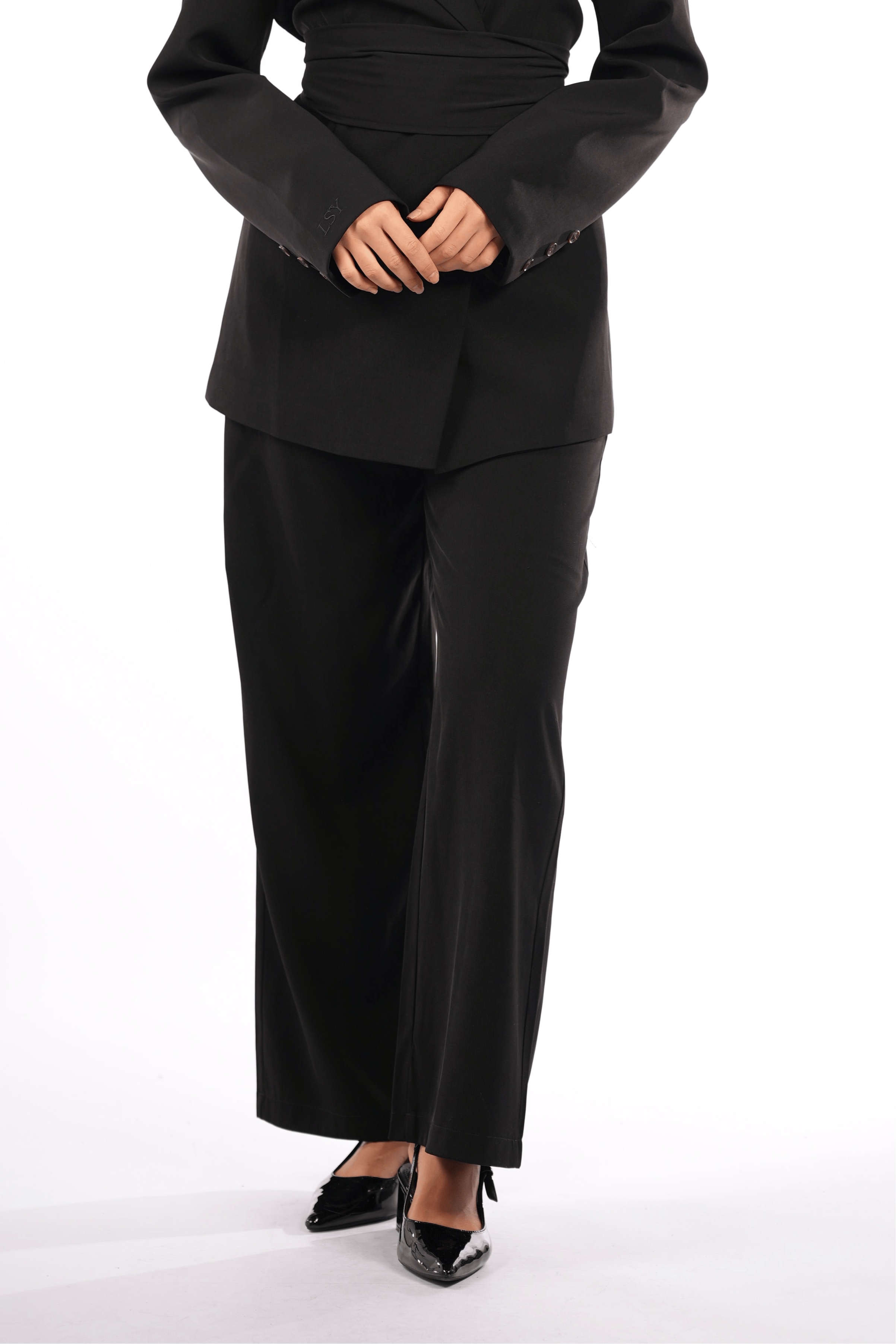 the noble pants - black - Losyana.Shop