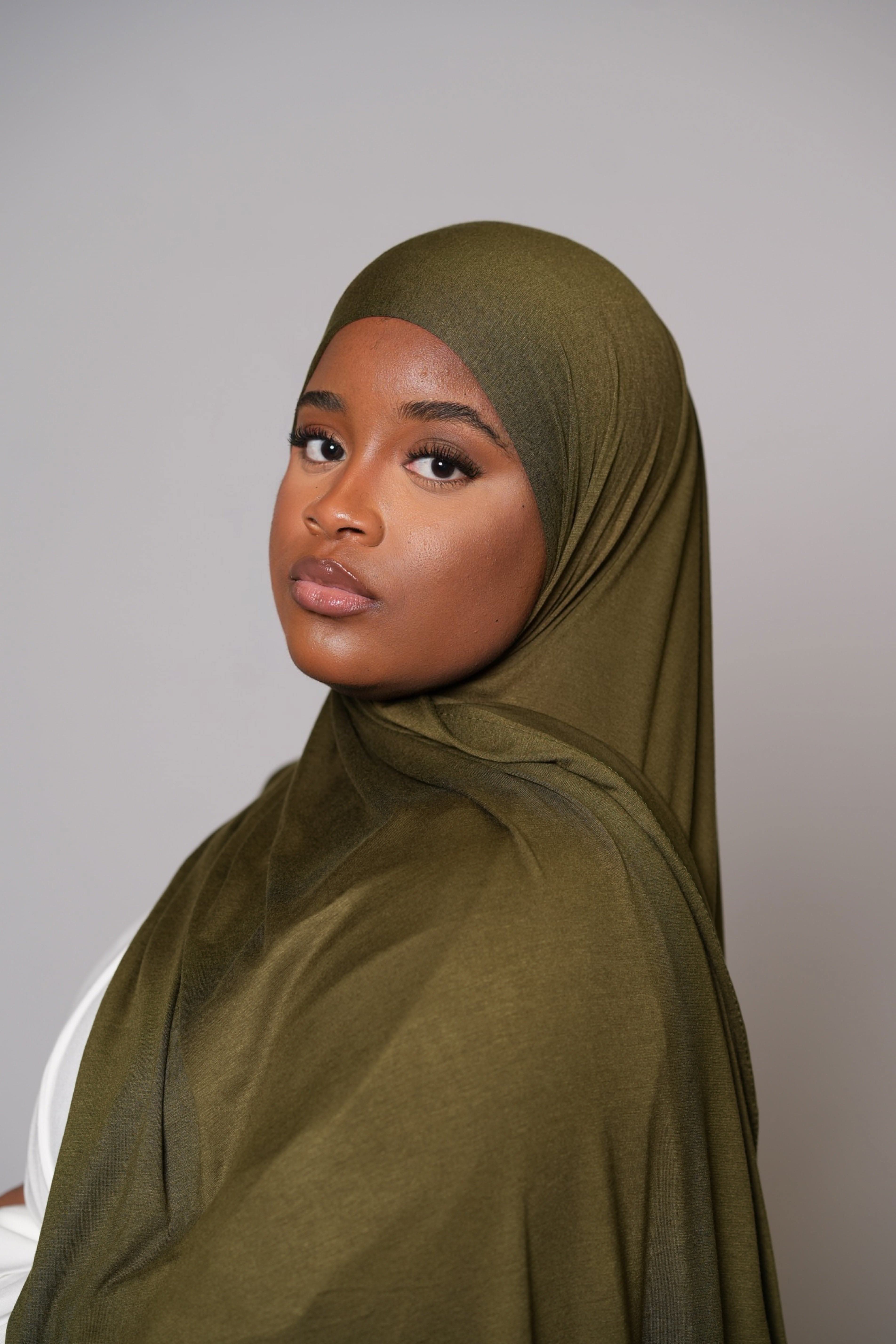 Premium Bamboo Jersey - army green - Losyana.Shop