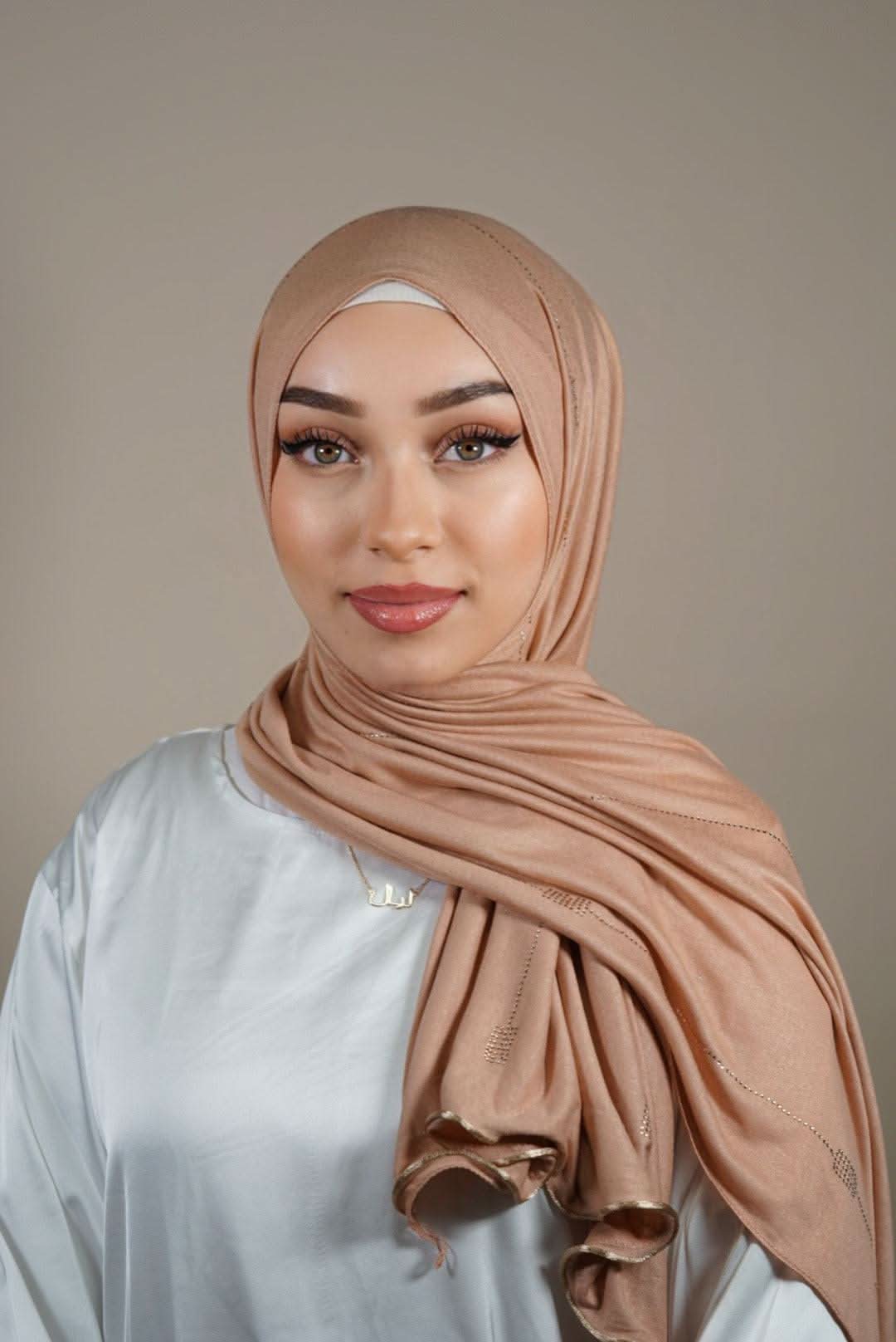 Diamond jersey 2 - nude peach - Losyana.Shop