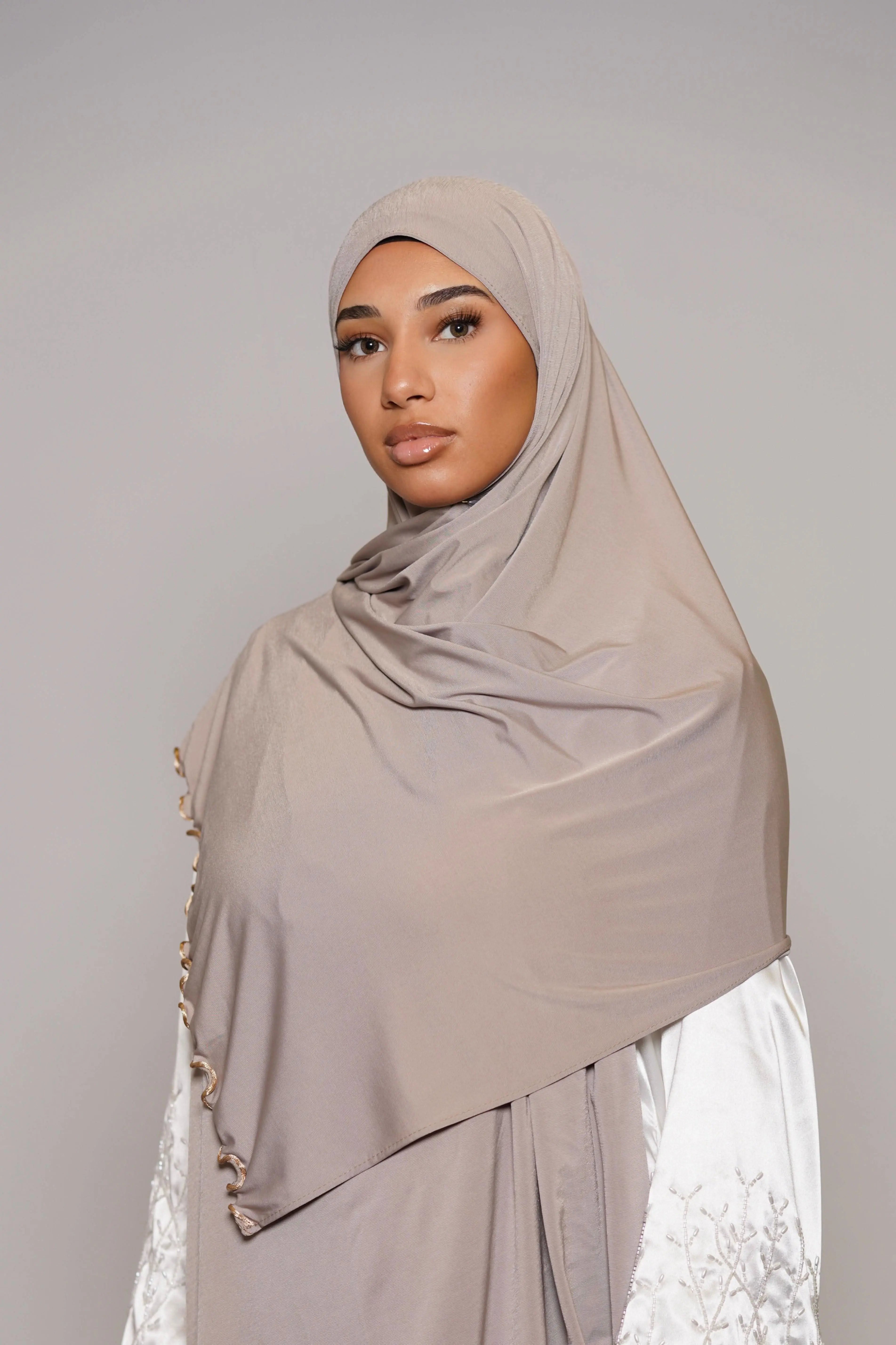 Premium Jersey Line - dark beige - Losyana.Shop