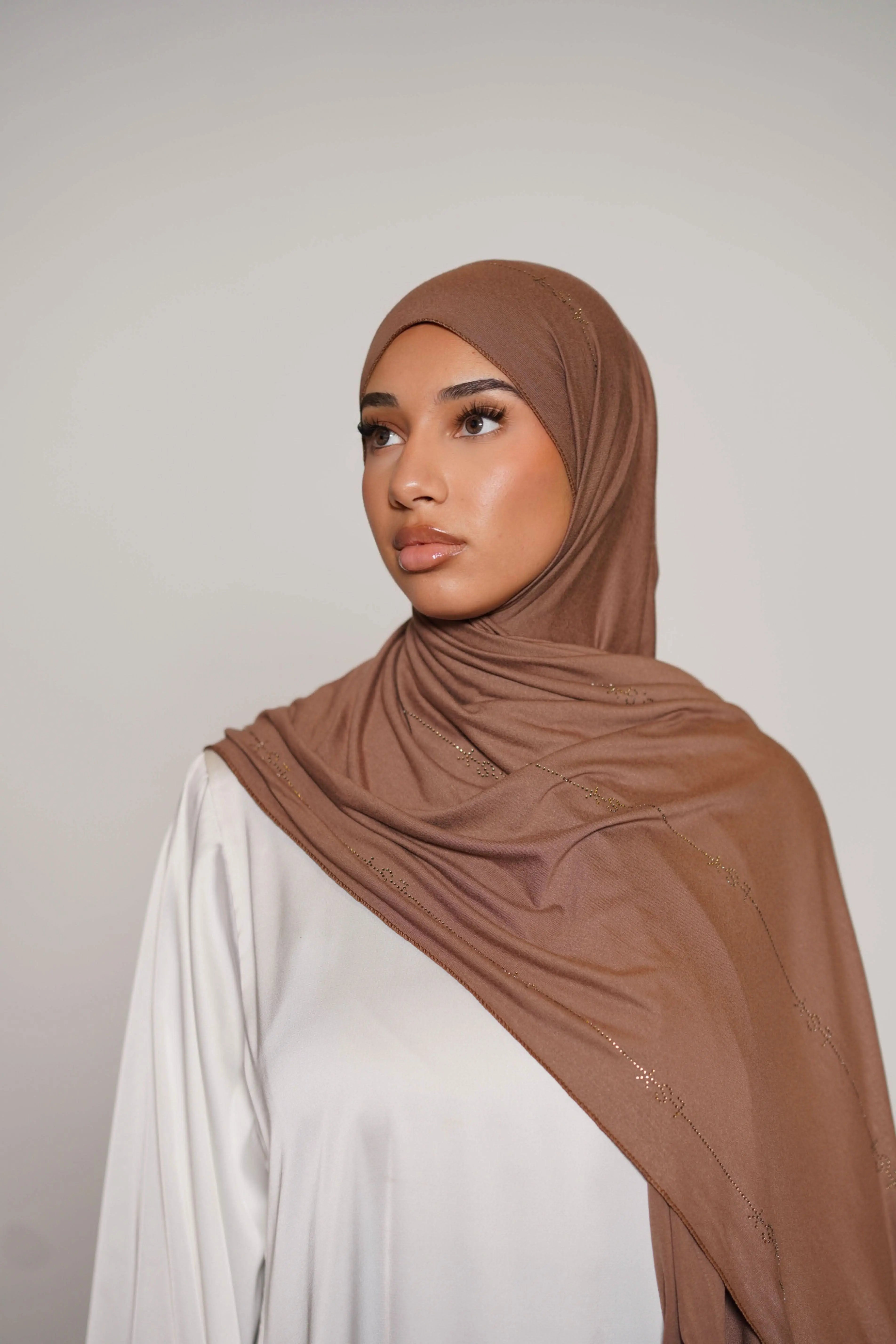 LSY Diamond Jersey - nude brown - Losyana.Shop