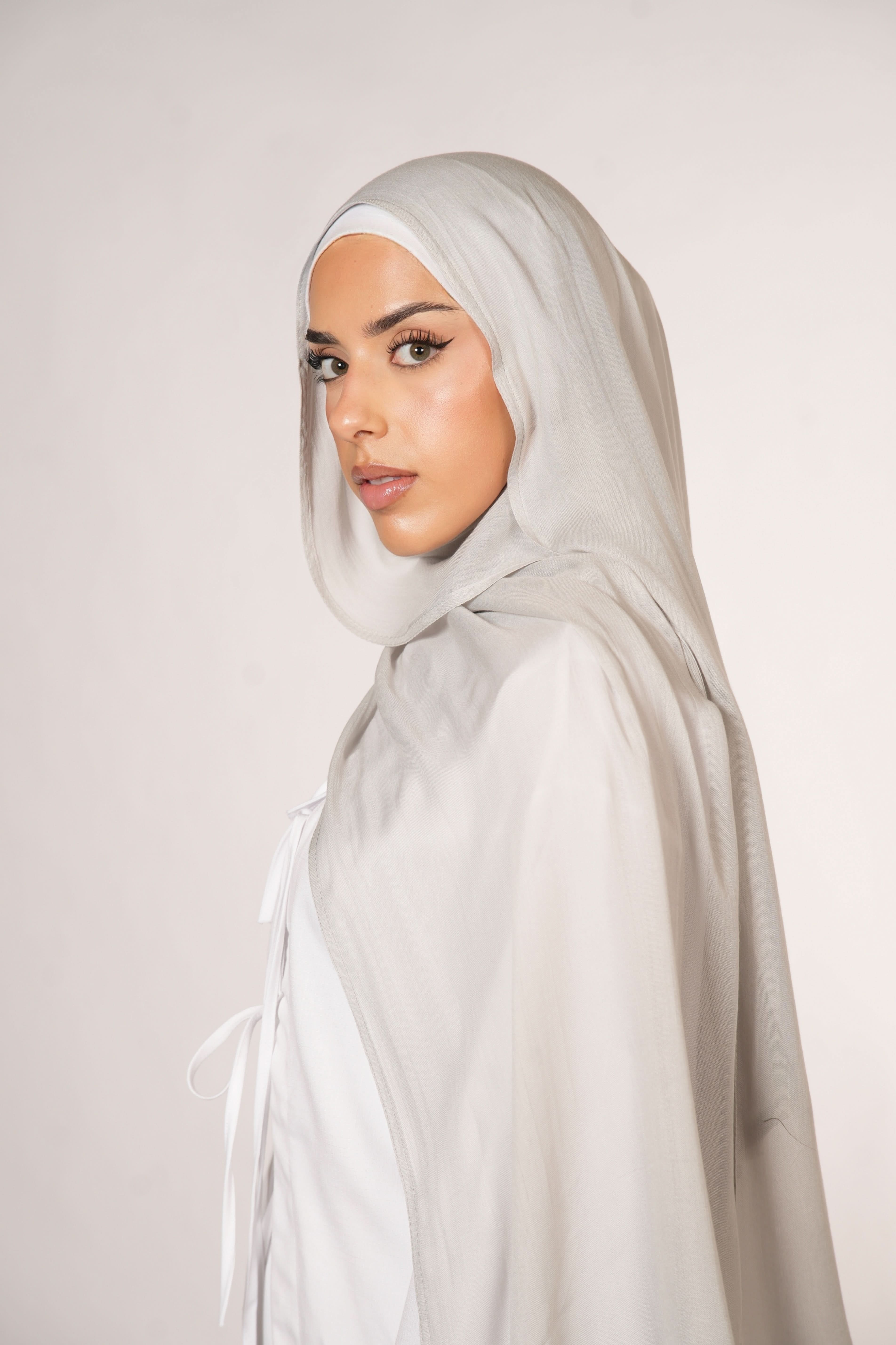 MODAL HIJAB - BONE - Losyana.Shop