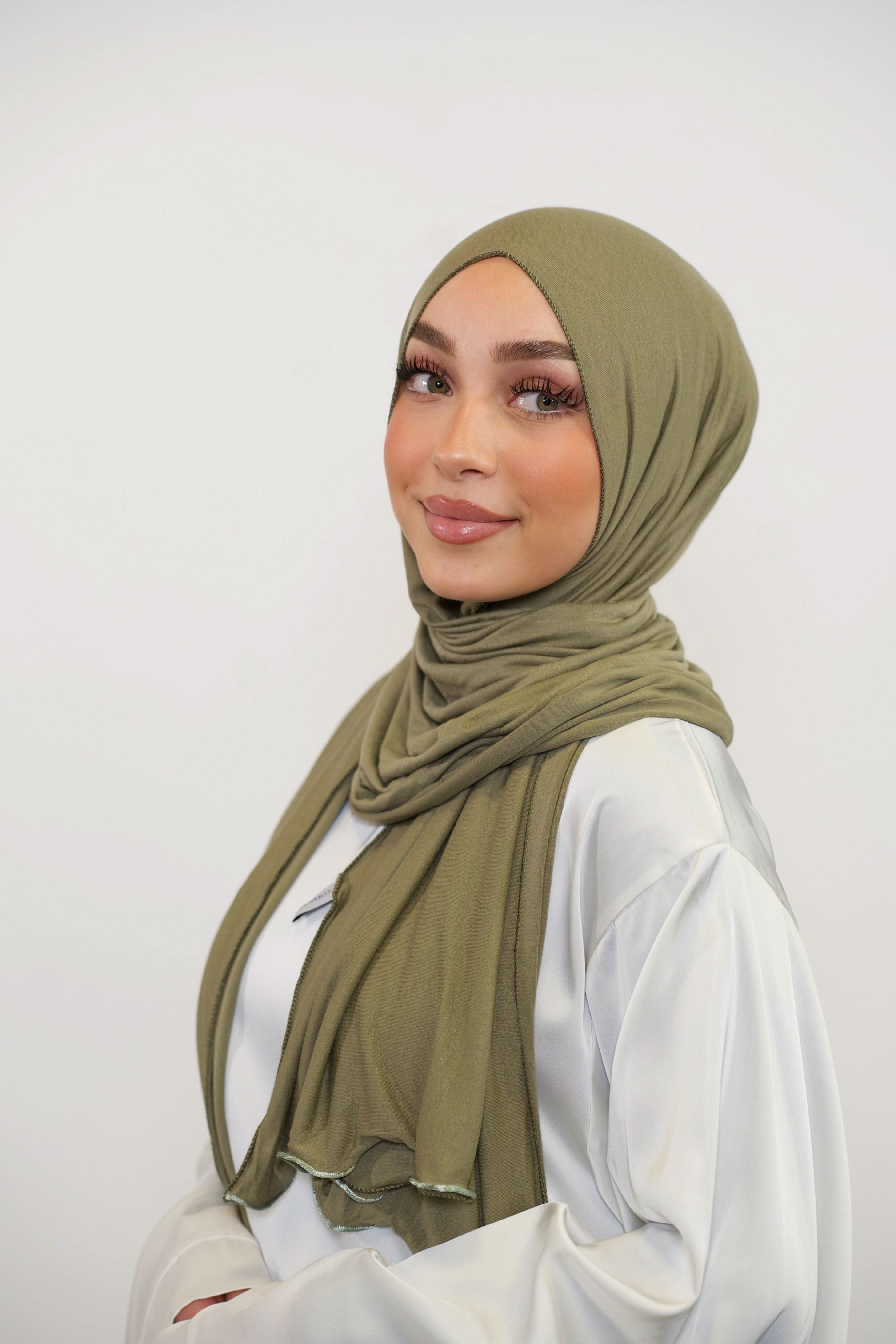 Jersey Line - khaki green - Losyana.Shop