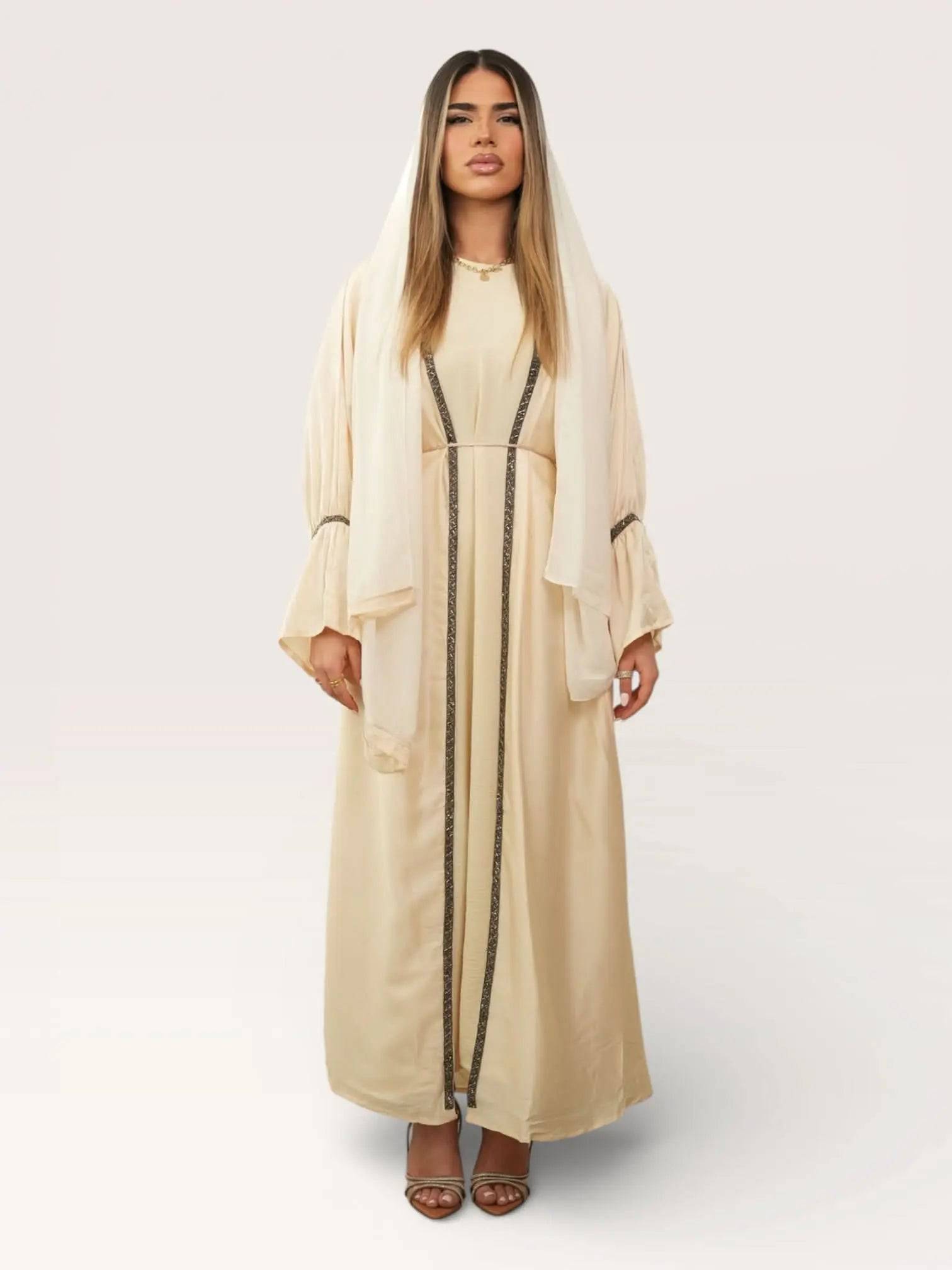 Satin Set - butter yellow - Losyana.Shop