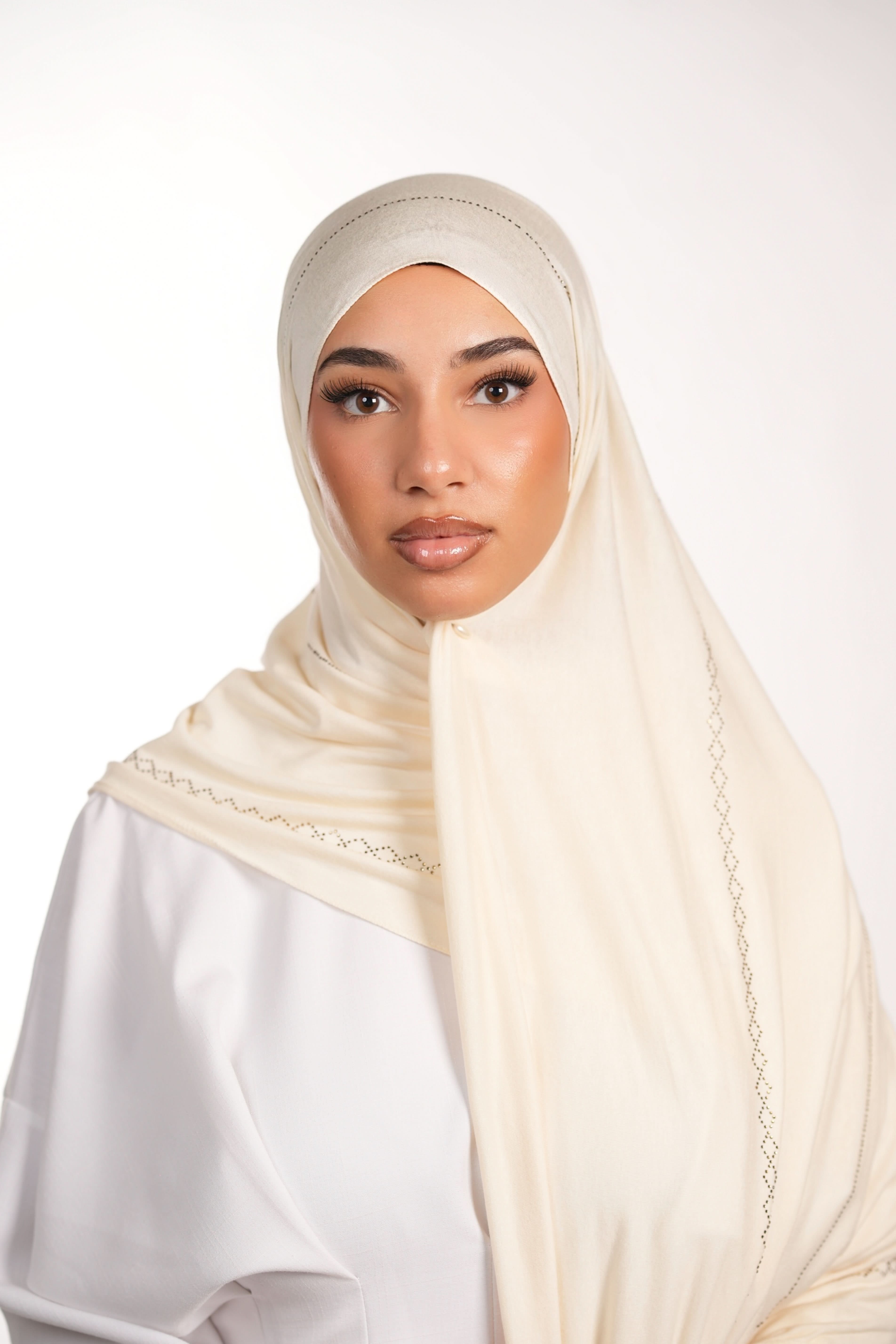 Diamond Jersey 3 - ivory - Losyana.Shop