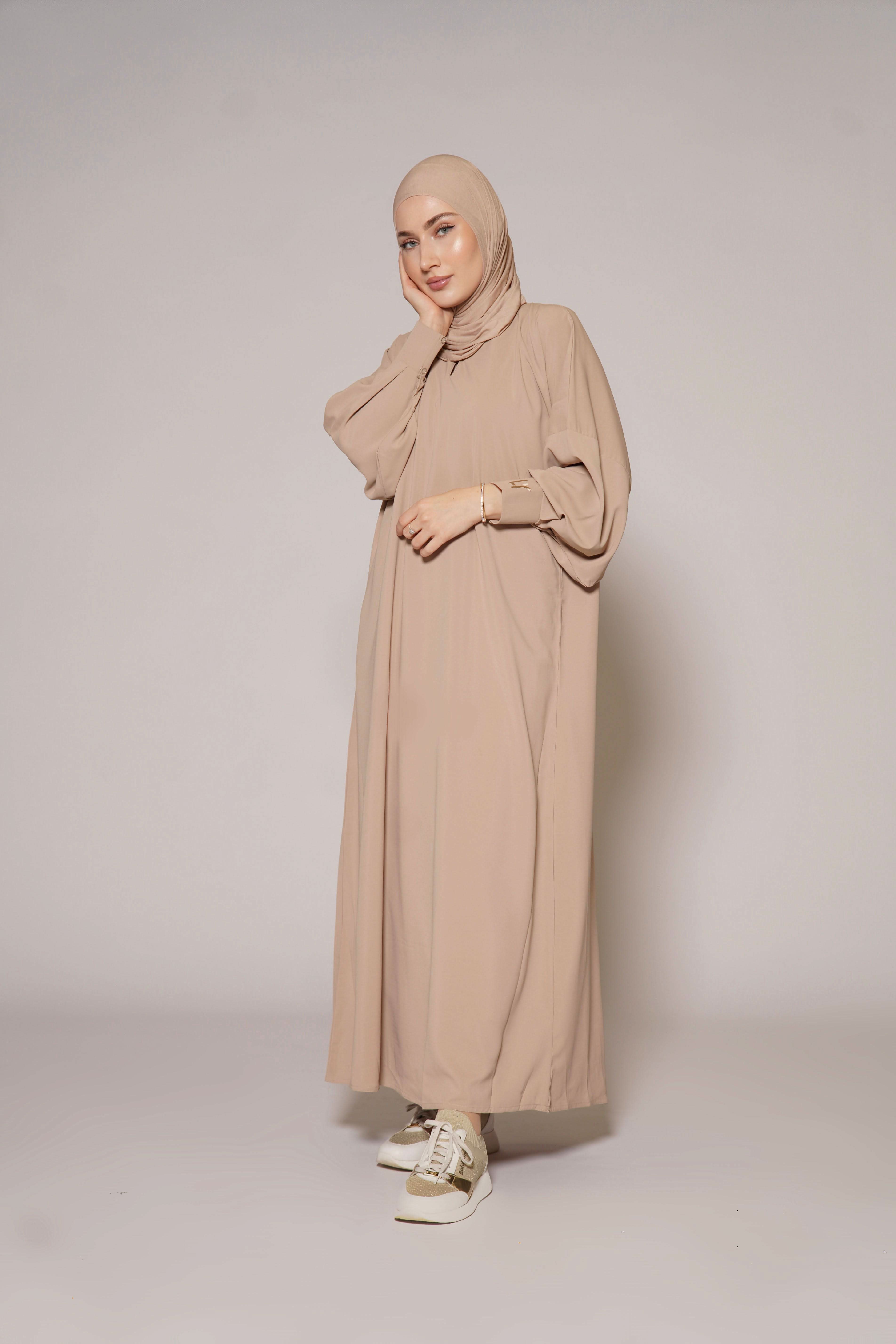 LY Abaya - beige - Losyana.Shop