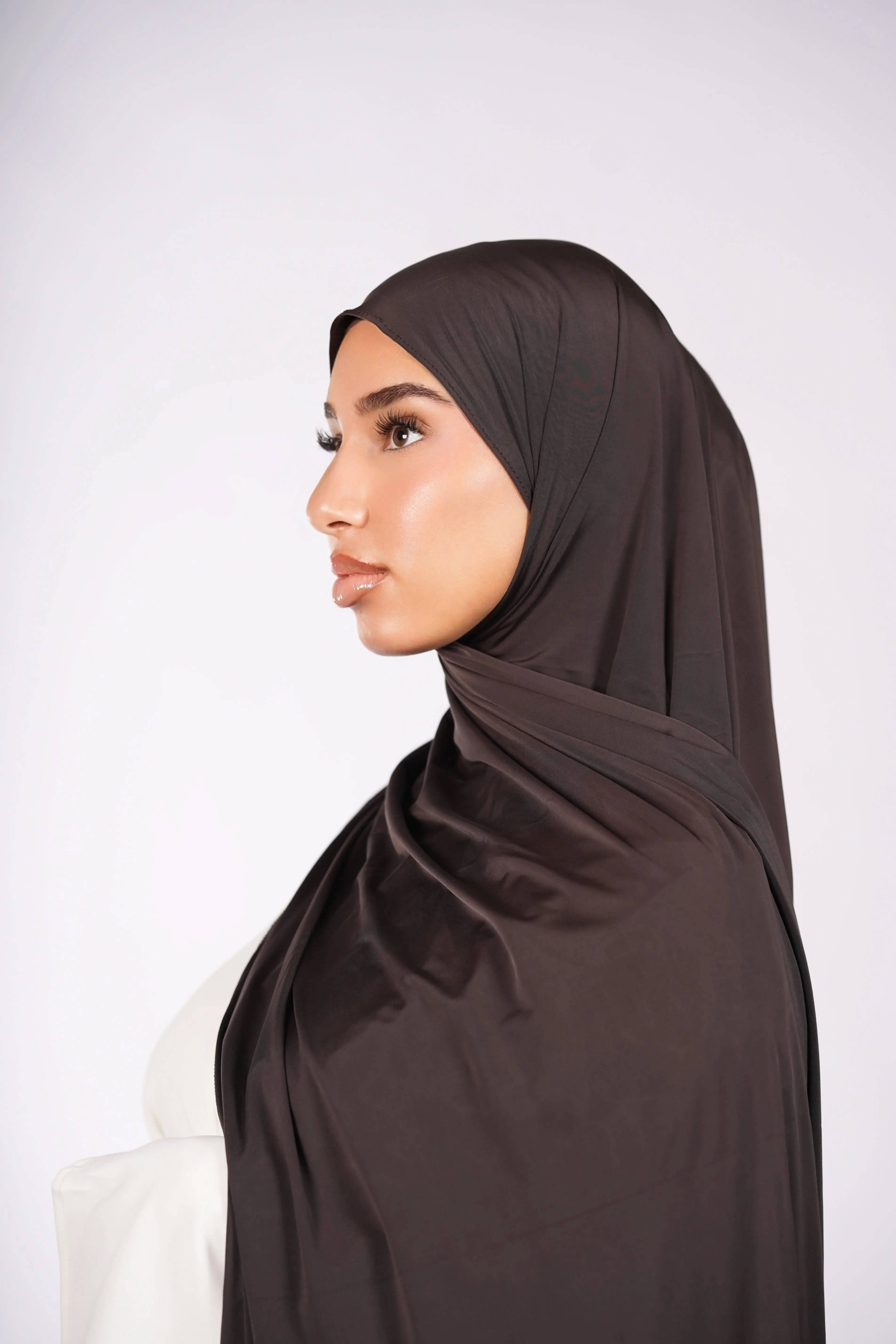 Liquid Jersey - Deep brown Losyana.Shop