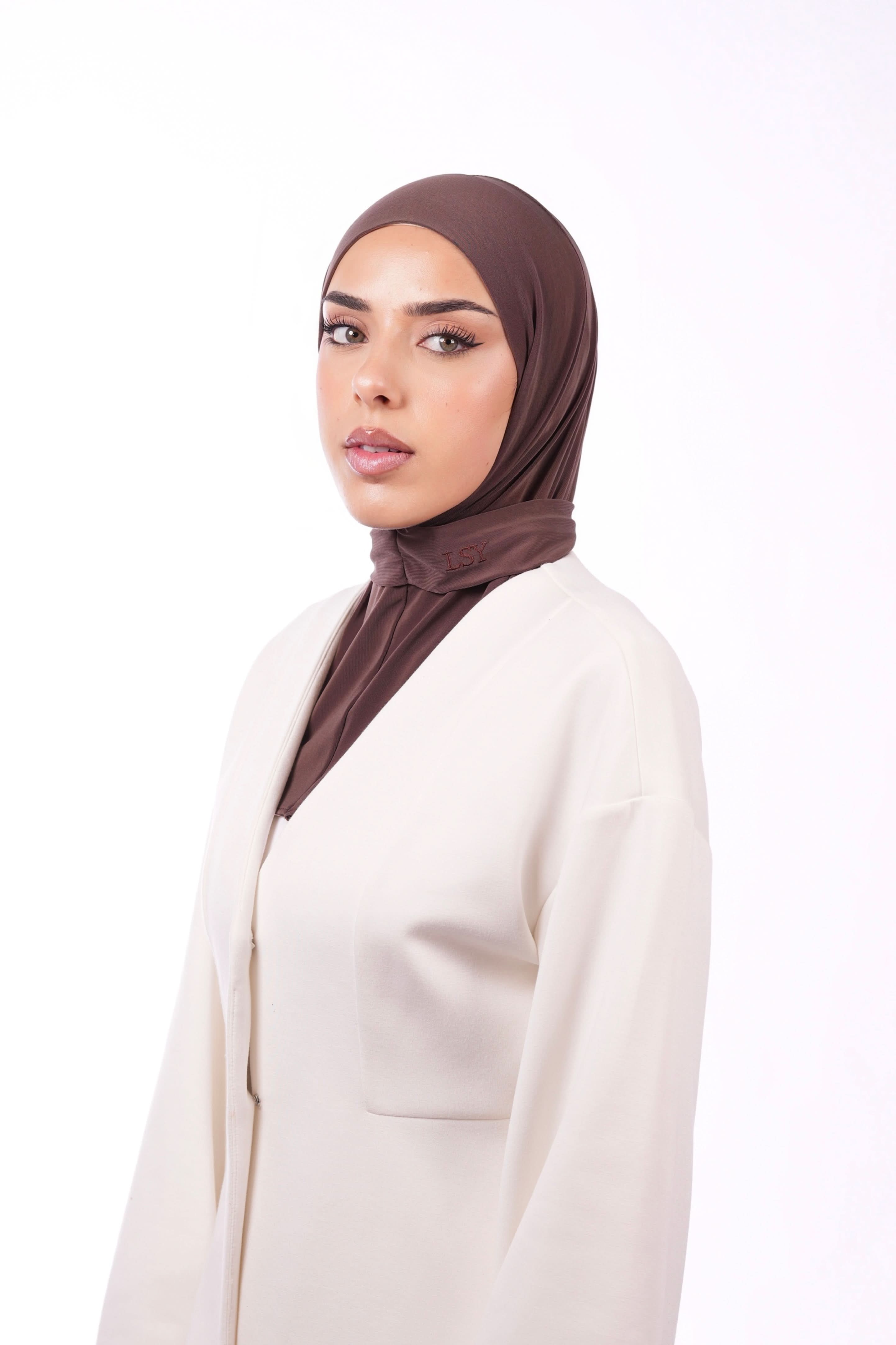 Instant Hijab - cappuccino - Losyana.Shop