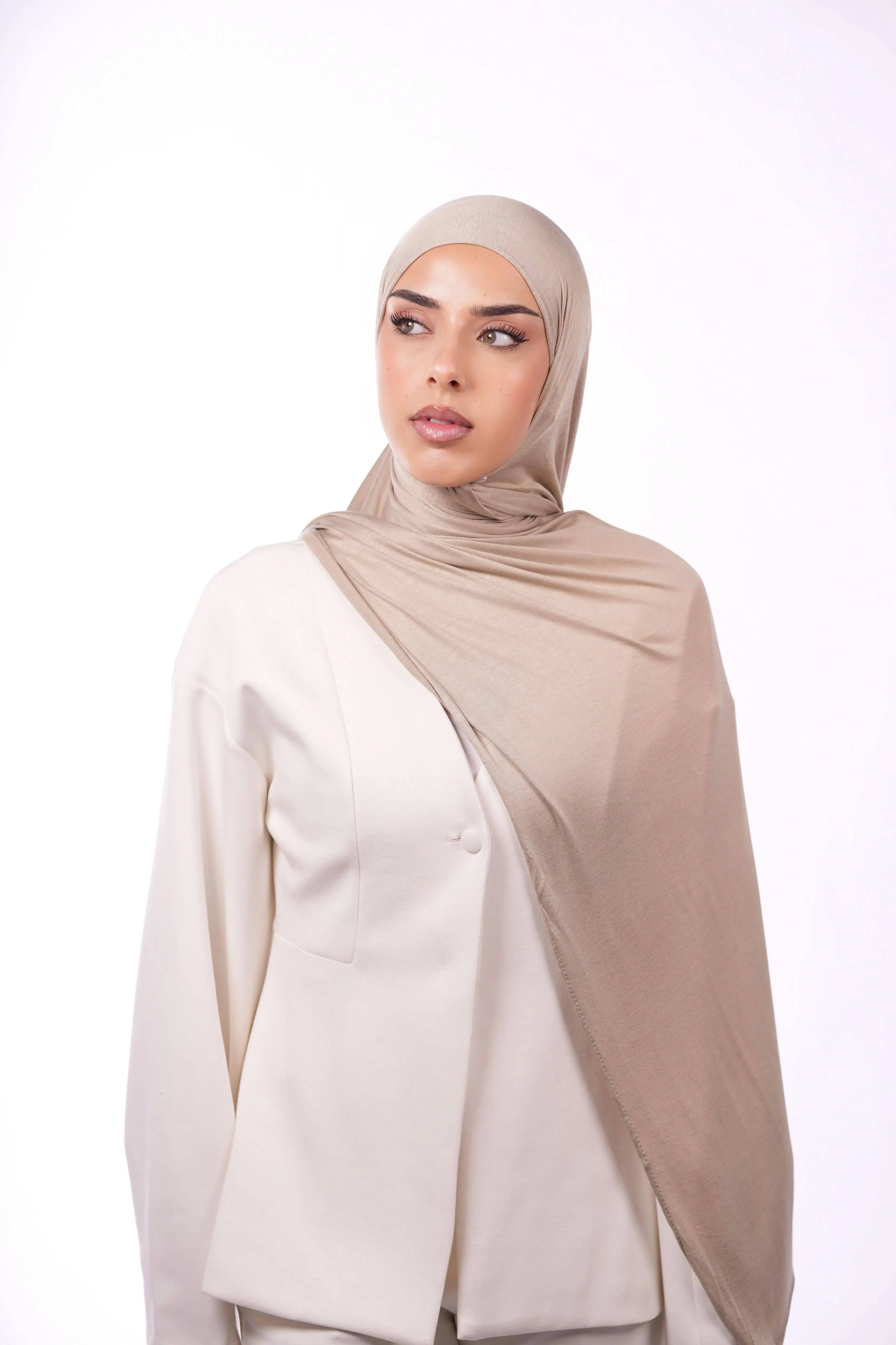 Bamboo jersey - costa cream Losyana.Shop