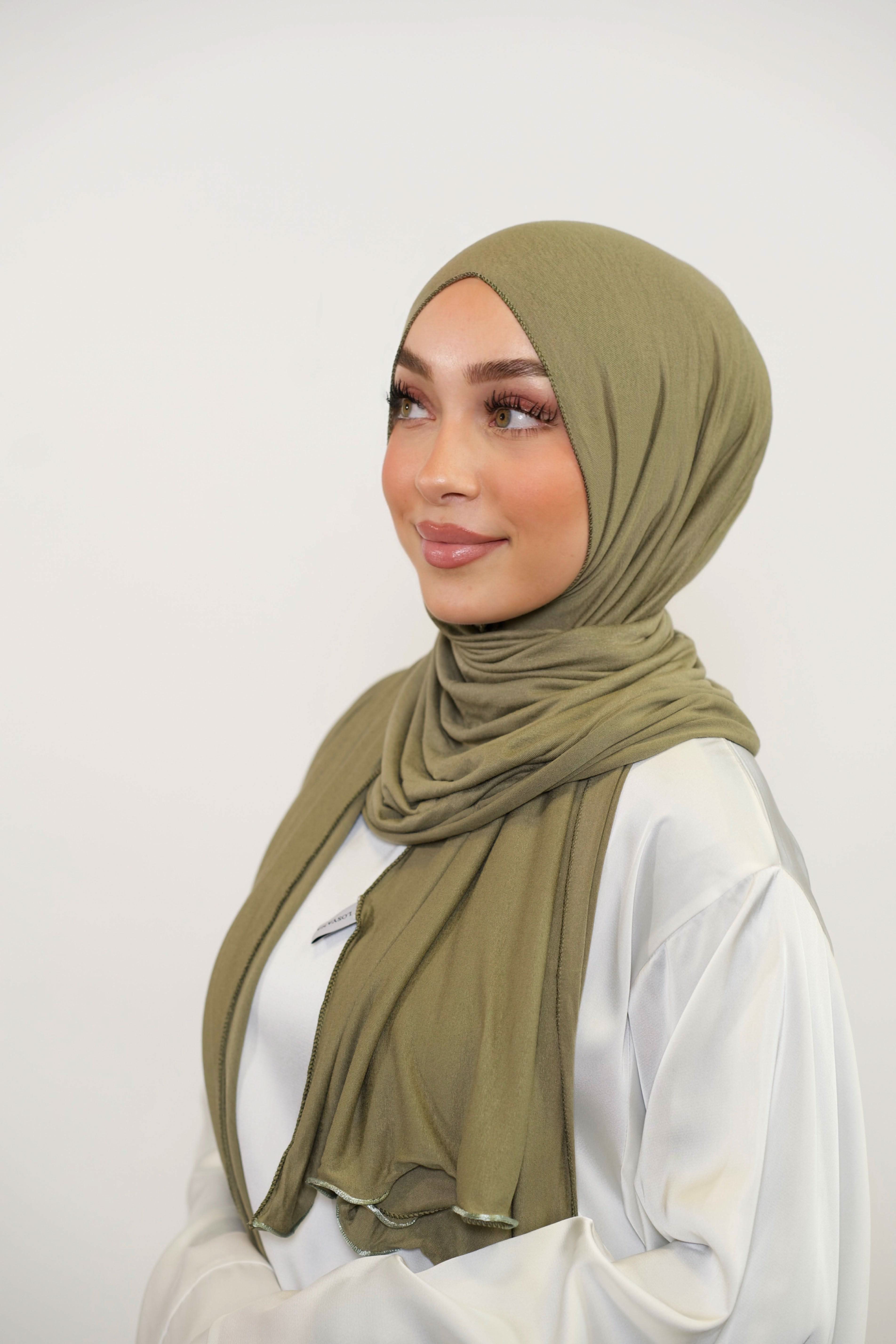 Jersey Line - khaki green - Losyana.Shop